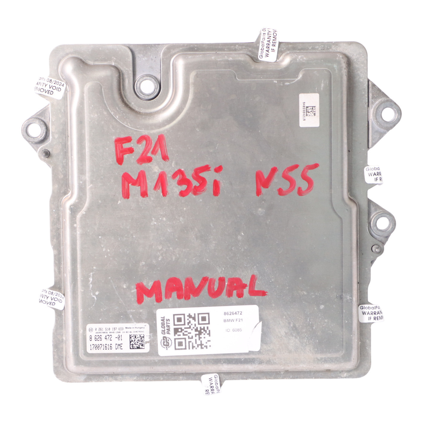 BMW F20 F21 M135i N55 231PS Benzin Motorsteuergerät ECU DME 8626472 Manual