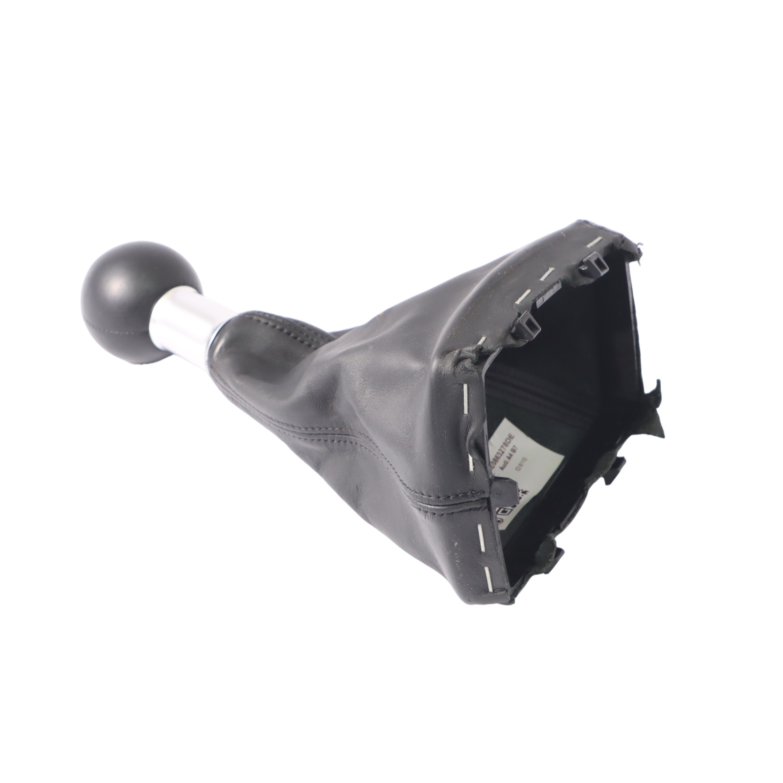 Audi A4 B7 Schaltknauf Hebelgriff 6-Gang Leder 8E0863278DE