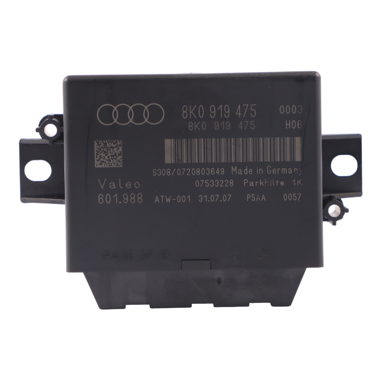 Audi A5 8T Parktronic Parksensor Modul Einheit ECU 8K0919475