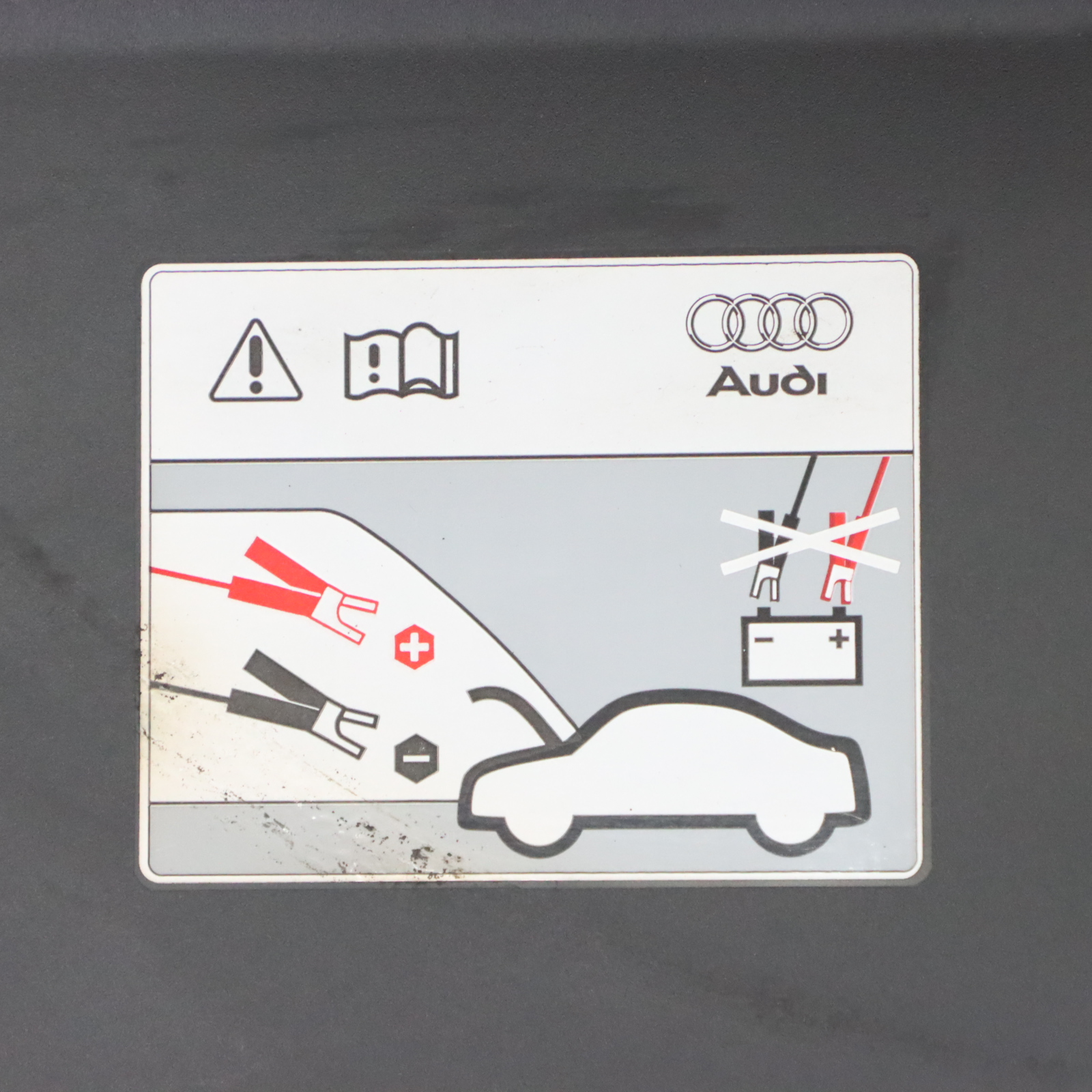 Audi A5 8T Kofferraum Reserveradablage Batterieabdeckung Abdeckung 8T0012116A