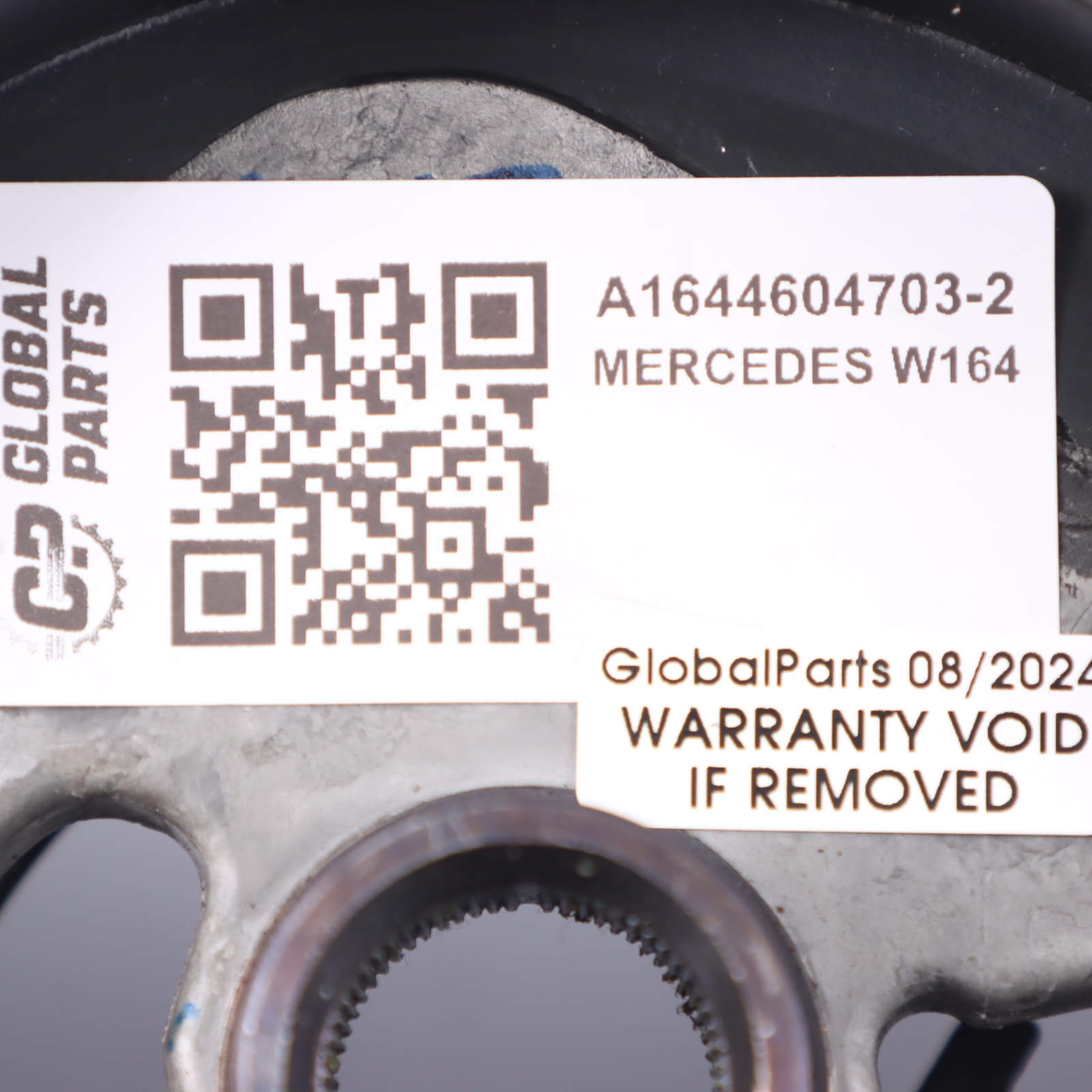 Mercedes ML W164 NEU Schwarzes Leder Lenkrad Multifunktion A1644604703