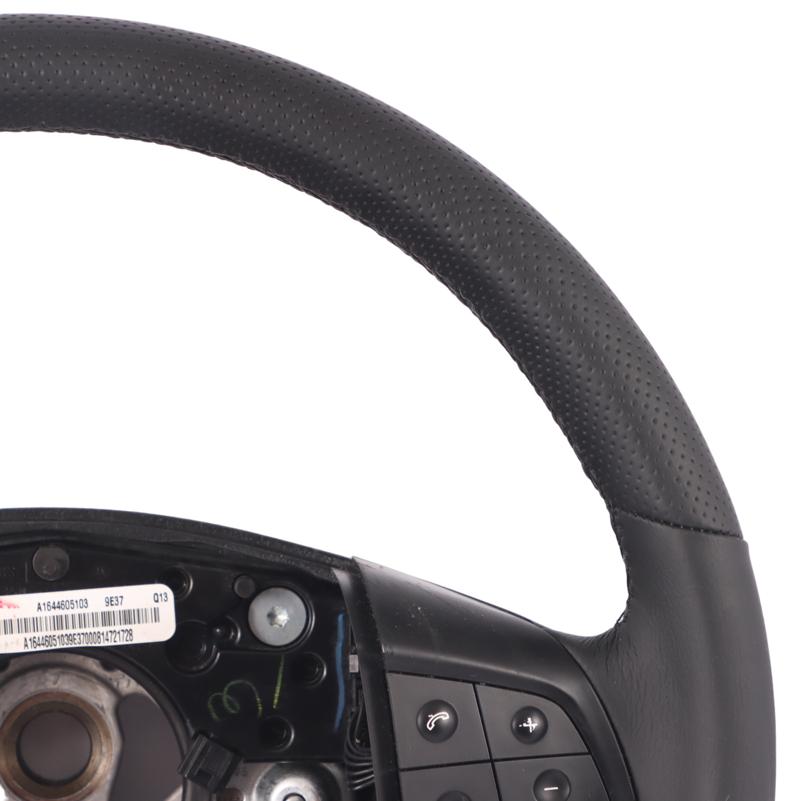 Mercedes ML W164 NEW Leather Steering Wheel with Black Threads A1644605103