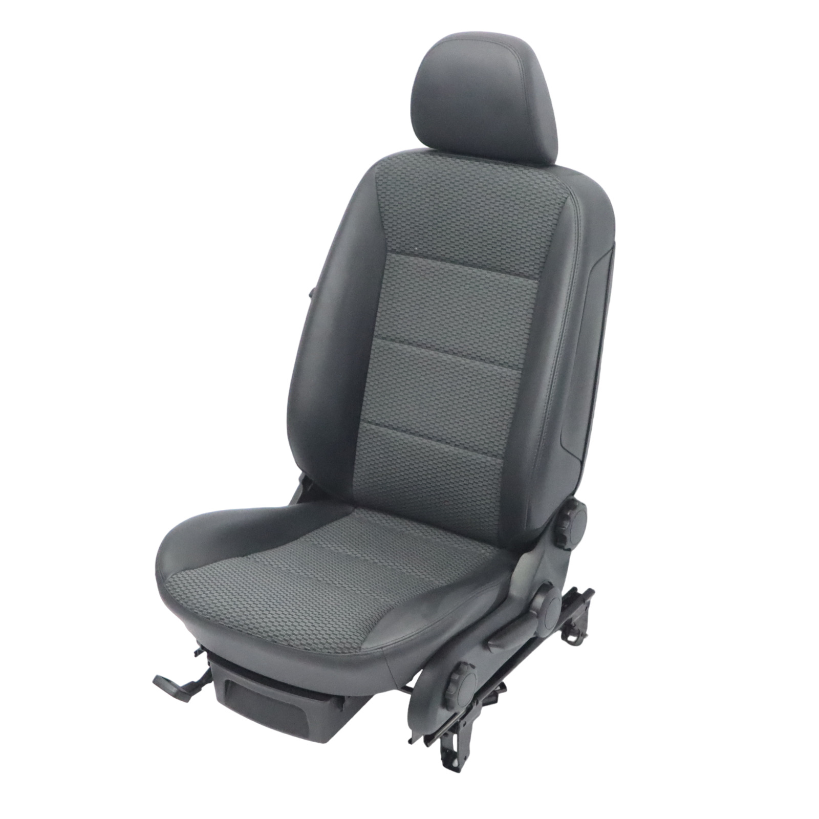 Mercedes W169 Sitz vorne links Interieur Stoff Leder Schwarz Anthrazit