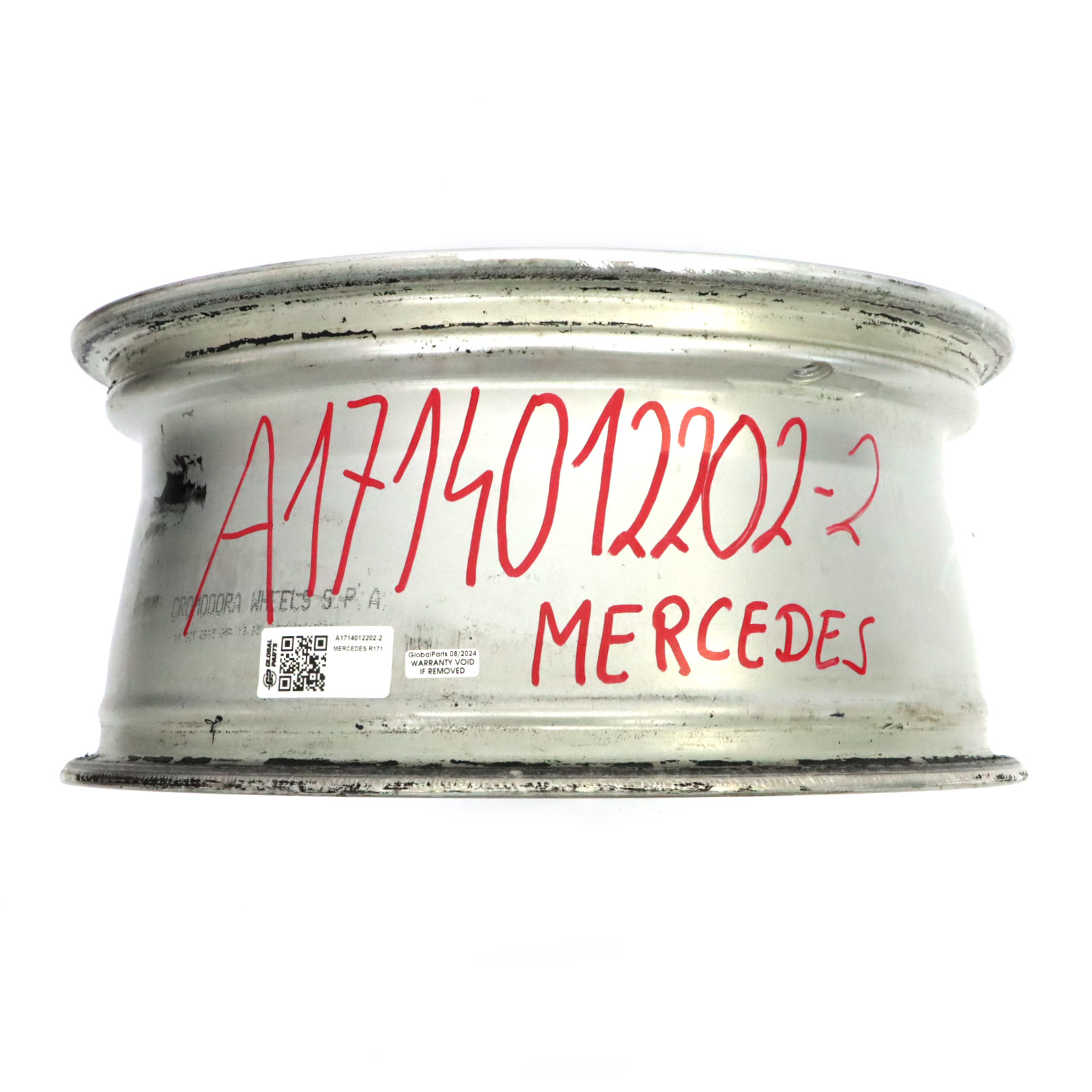 Mercedes R171 Grau Leicht Metall Felge 17" 7,5J ET:36 10 Speichen A1714012202