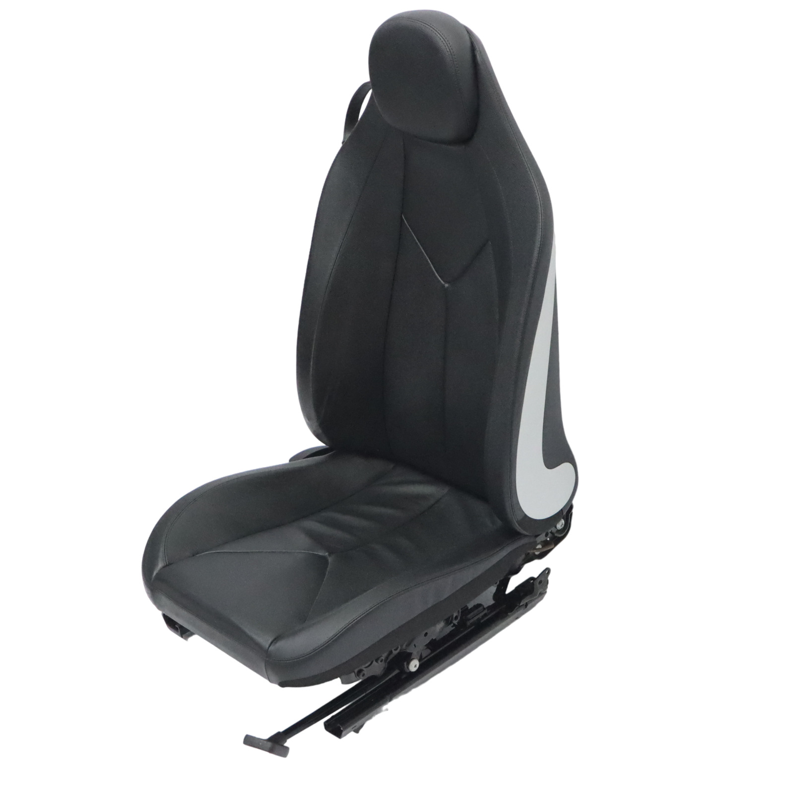 Vordersitz Mercedes R171 Rechts Interieur Leder Semi Anilin Schwarz