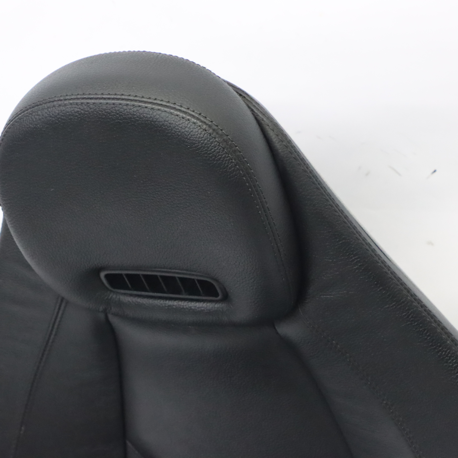 Vordersitz Mercedes R171 Rechts Interieur Leder Beheizt Semi Anilin Schwarz