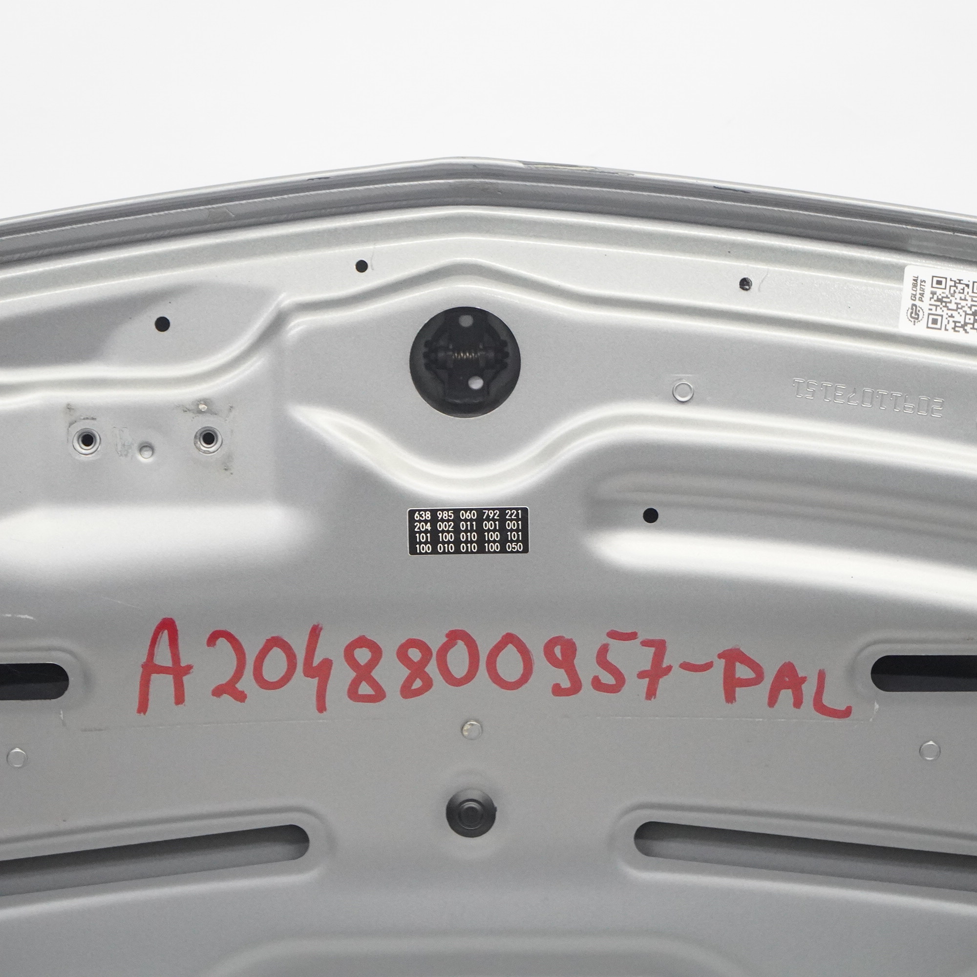 Mercedes W204 Hood Bonnet Trim Panel Engine Cover 