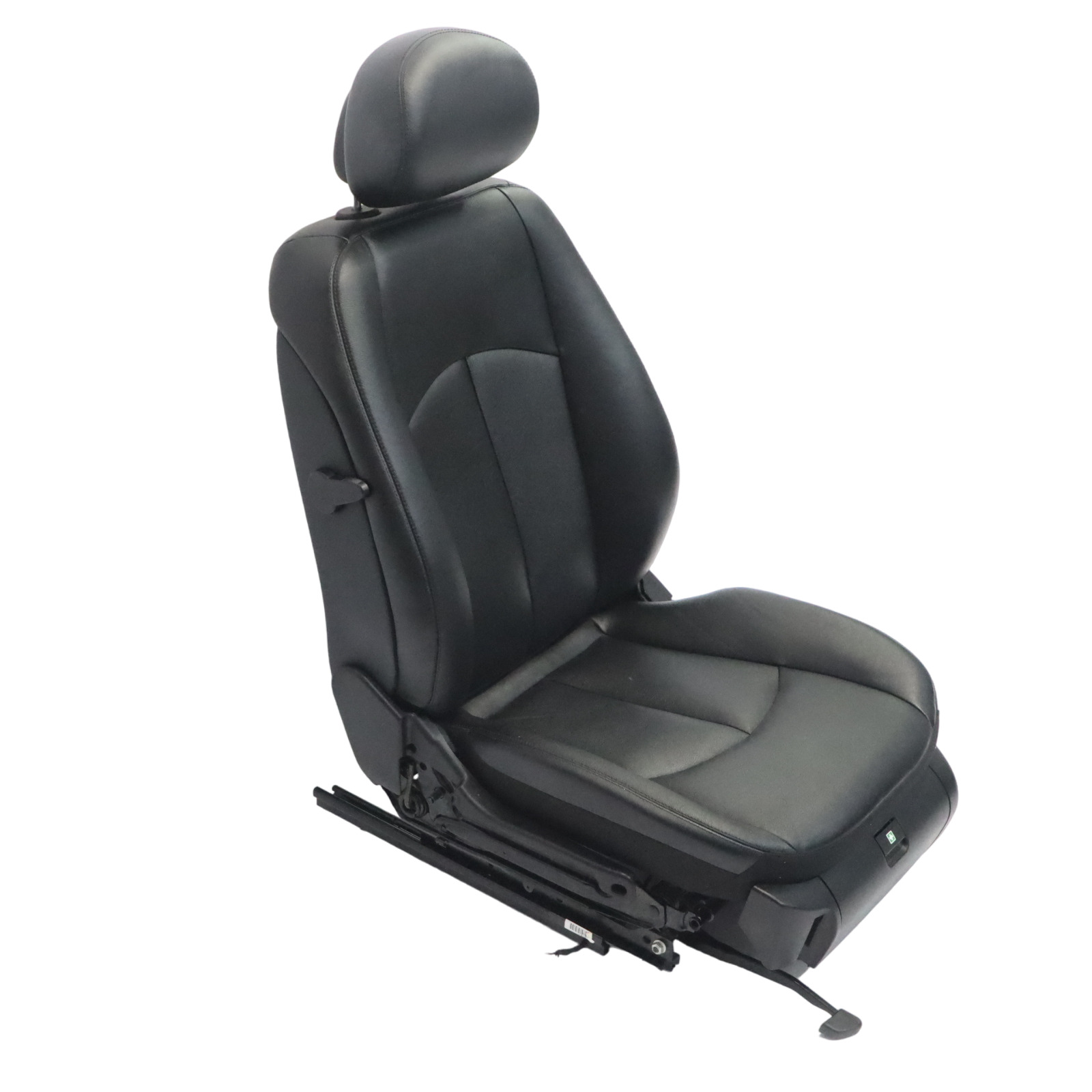 Mercedes W211 Sitz vorne links innen beheizt Leder Semi Anilin Schwarz