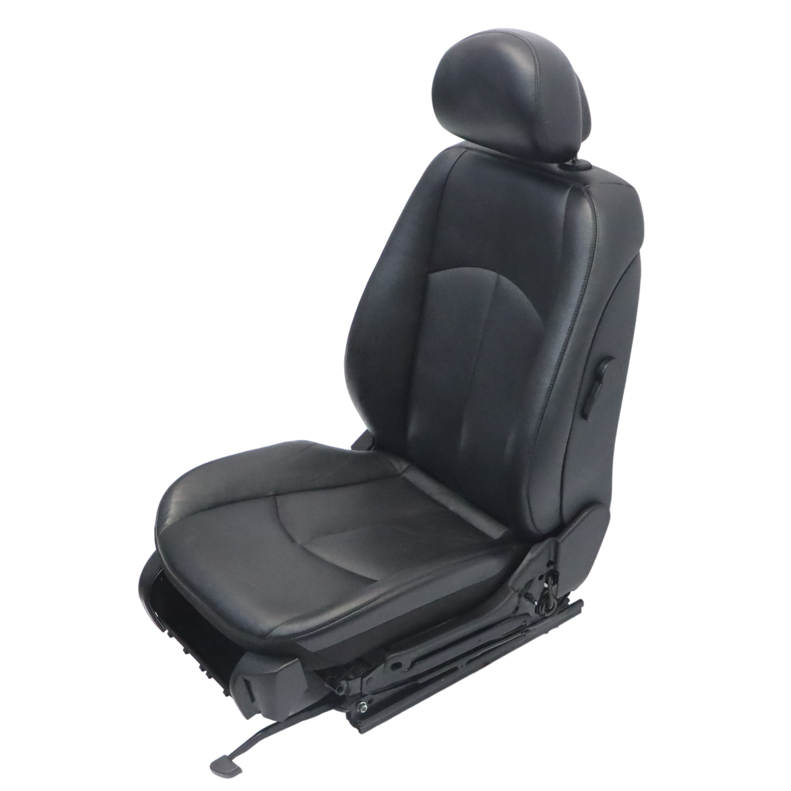 Mercedes W211 Sitz vorne rechts Interieur Leder beheizt Semi Anilin Schwarz