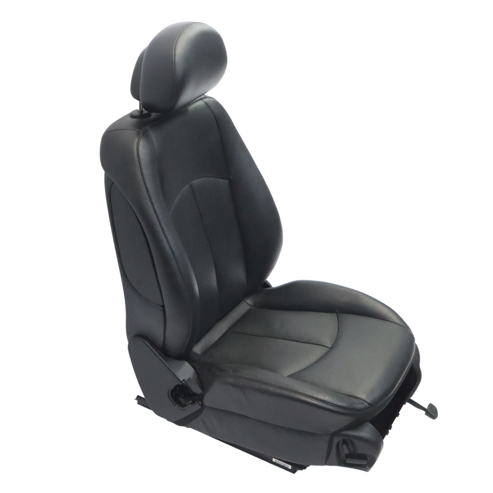 Mercedes W211 Sitz vorne rechts Interieur Leder beheizt Semi Anilin Schwarz