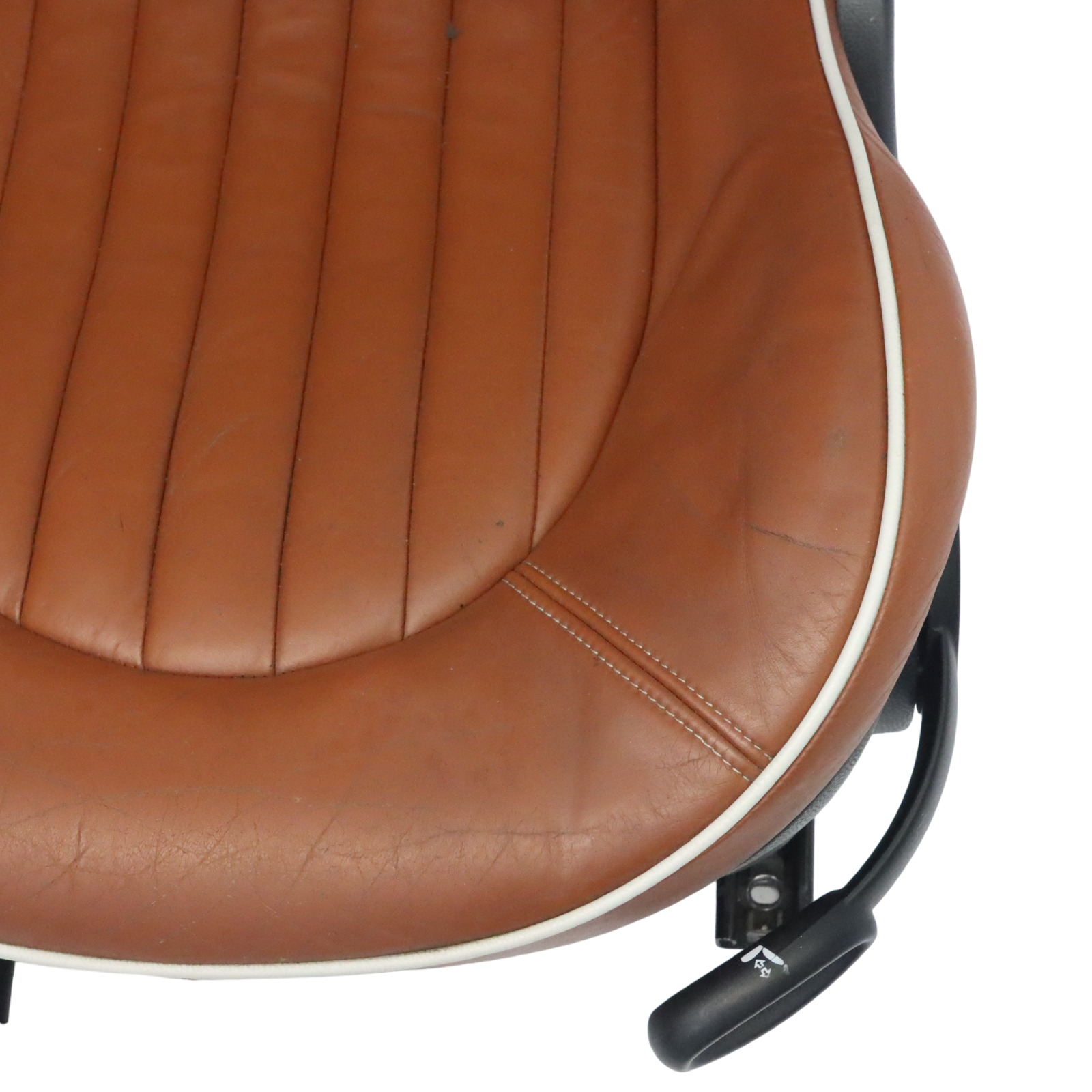 Mini Cooper R52 Heizung Sport Malt Brown Leder Sitze Vorne Hinten Sitz Sidewalk