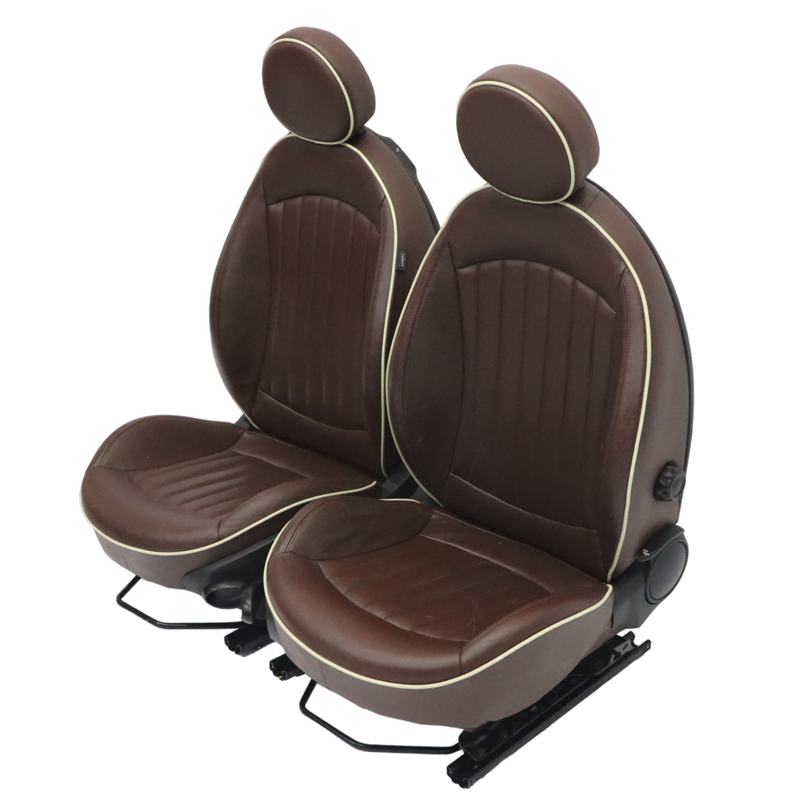 Ledersitze Mini R55 Clubman Sport Vorne Hinten Hot Chocolate Lounge Interieur