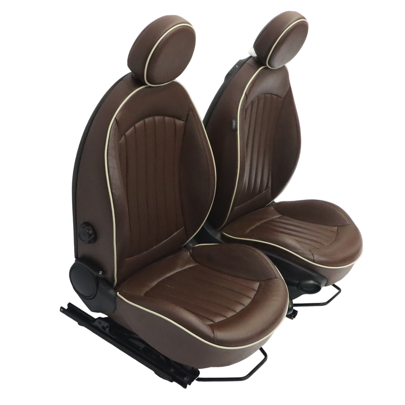 Ledersitze Mini R55 Clubman Sport Vorne Hinten Hot Chocolate Lounge Interieur