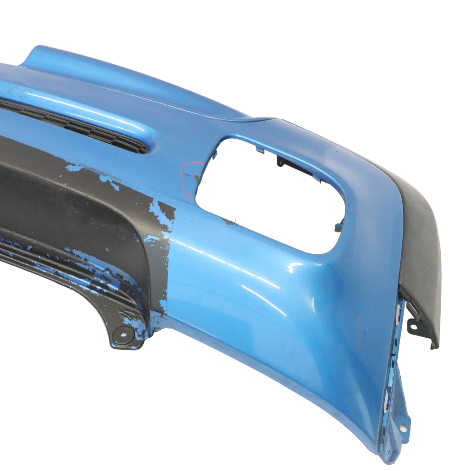 Mini R56 R57 Rear Bumper Trim JCW Lightning Blue Metallic - A63