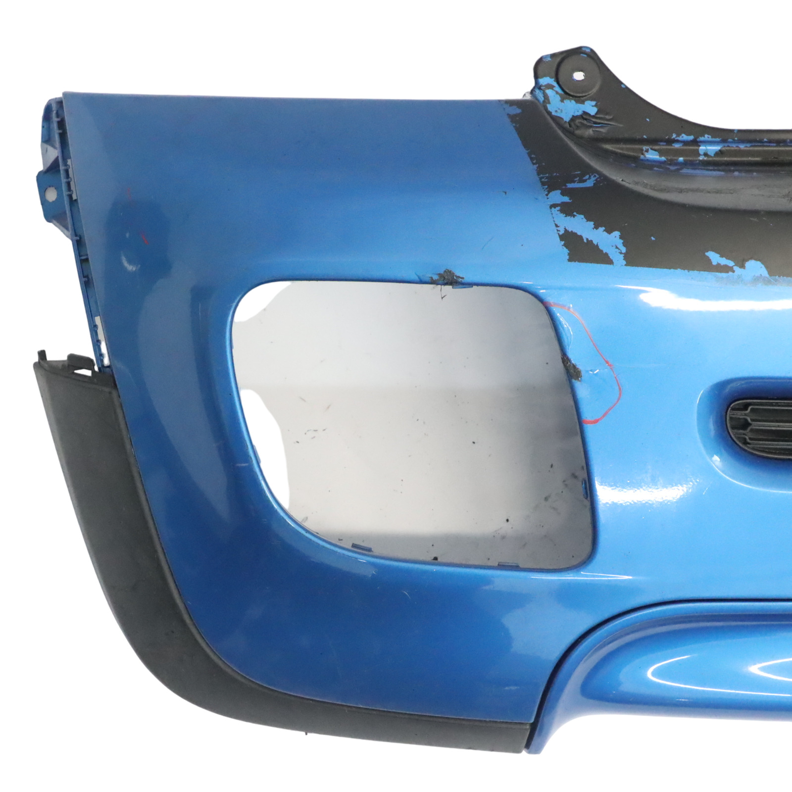 Mini R56 R57 Rear Bumper Trim JCW Lightning Blue Metallic - A63