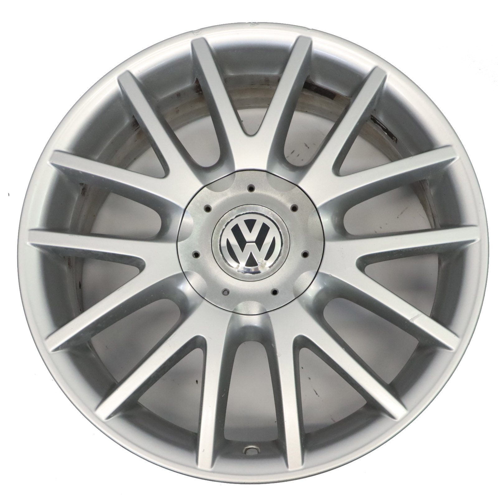 VW Volkswagen Golf Mk5 Mk6 Silberne Leicht Metall Felge 17" ET:54 7J 1K0601025AN