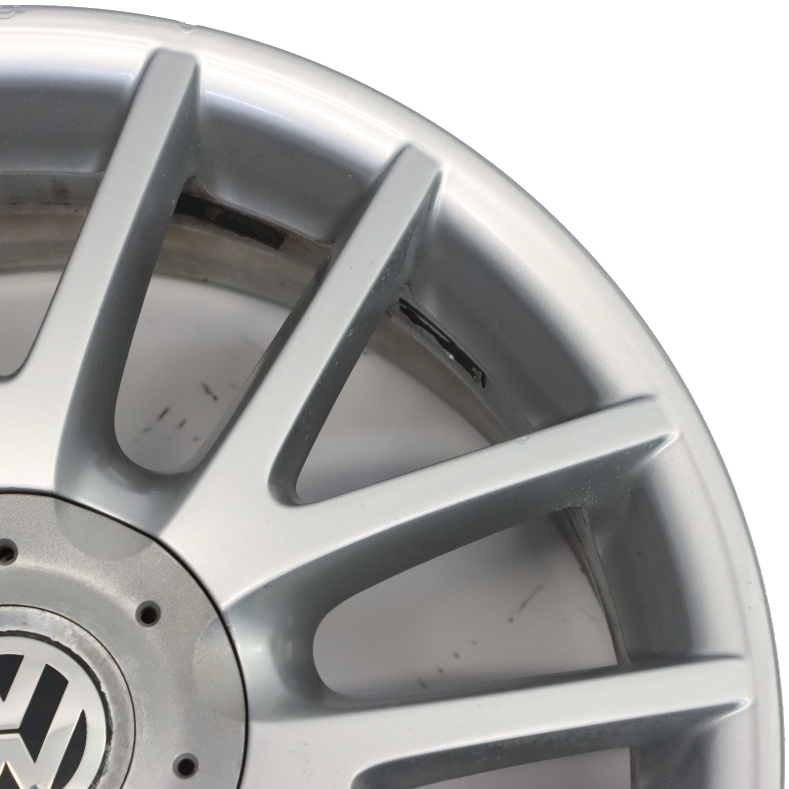 VW Volkswagen Golf Mk5 Mk6 Silberne Leicht Metall Felge 17" ET:54 7J 1K0601025AN