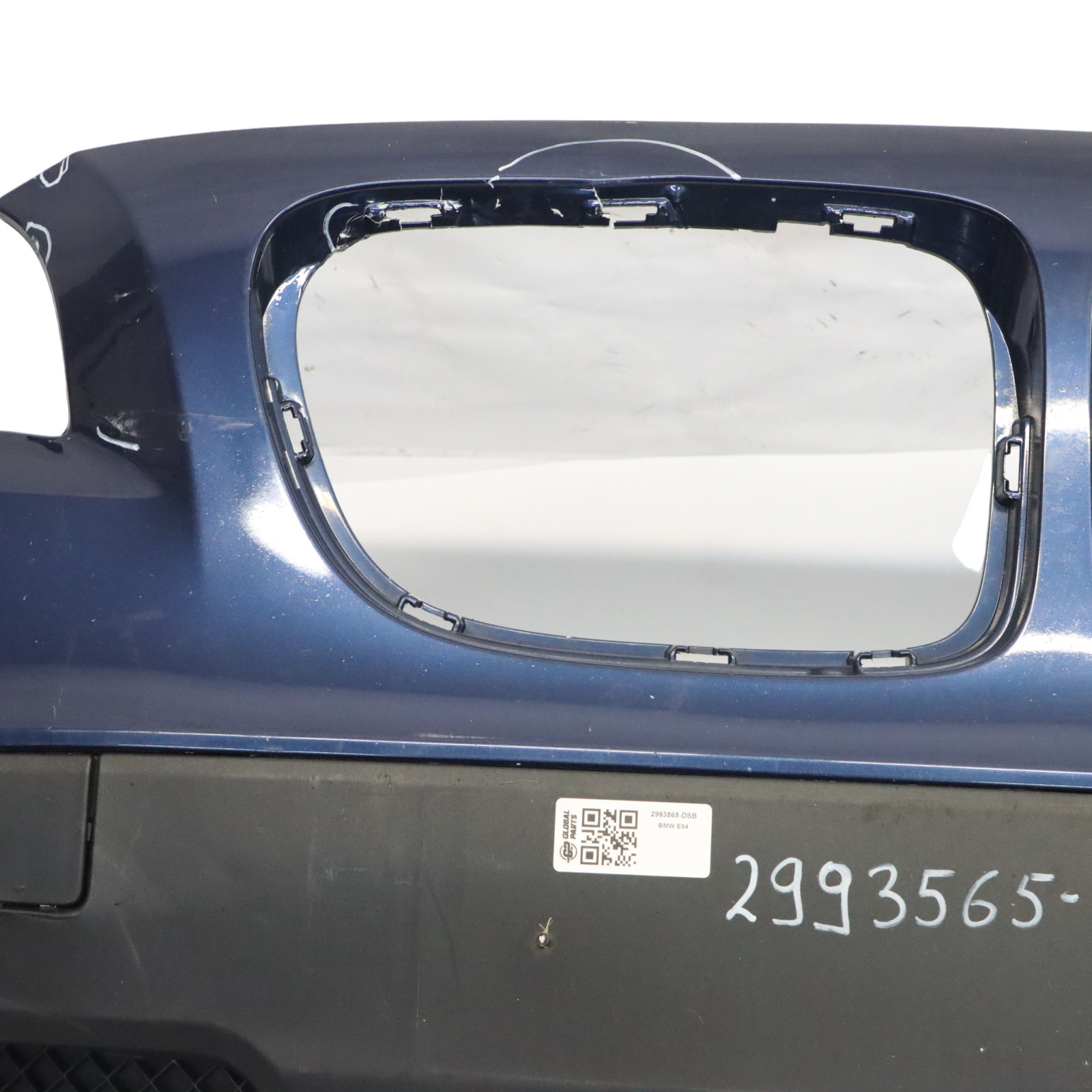 BMW X1 E84 Front Bumper Cover PDC Panel Tiefseeblau Blue Metallic - A76