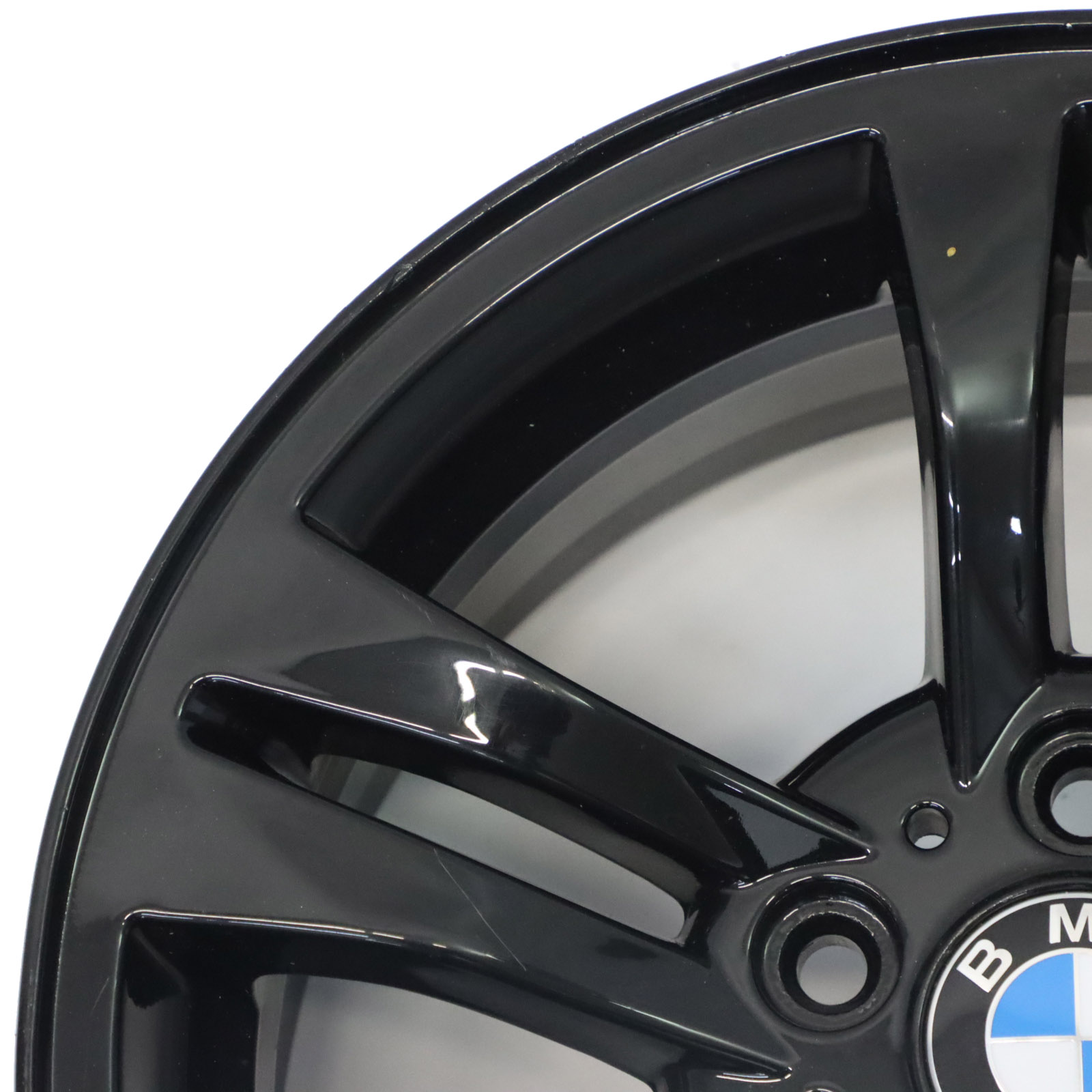 BMW X3 E83 Black Alloy Wheel Rim 17" Double Spoke 112 8J ET:46 3401200