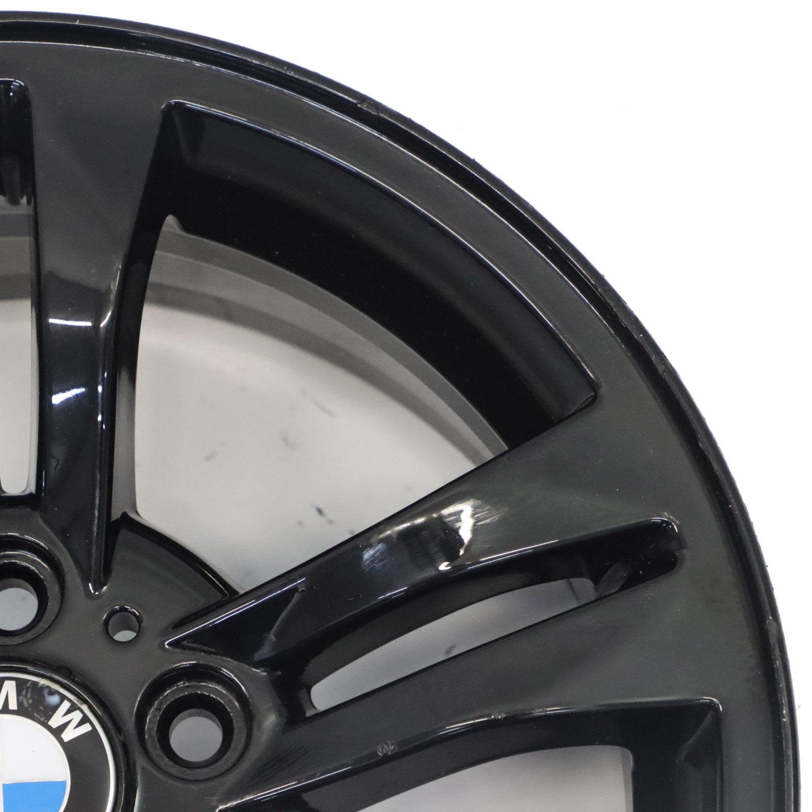 BMW X3 E83 Black Alloy Wheel Rim 17" Double Spoke 112 8J ET:46 3401200