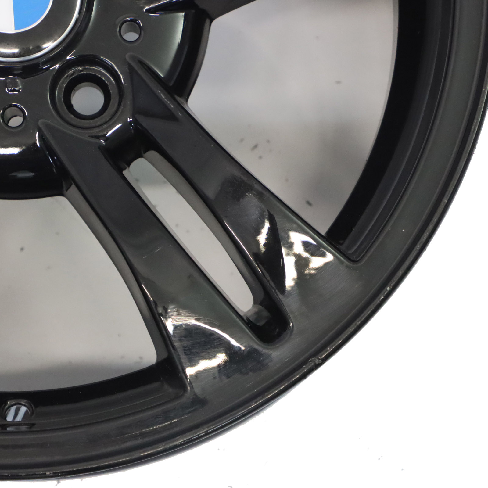 BMW X3 E83 Black Alloy Wheel Rim 17" Double Spoke 112 8J ET:46 3401200