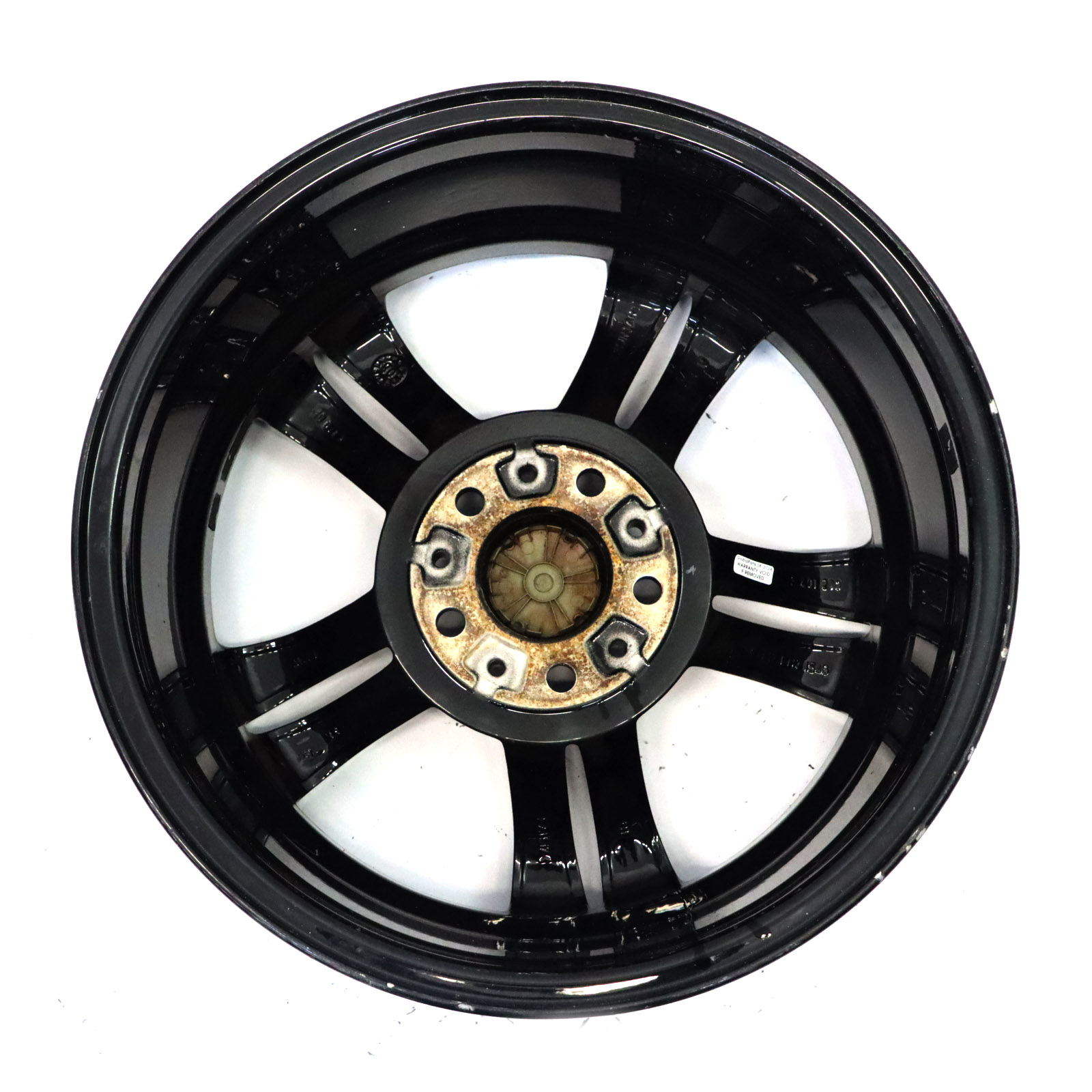 BMW X3 E83 Black Alloy Wheel Rim 17" Double Spoke 112 8J ET:46 3401200