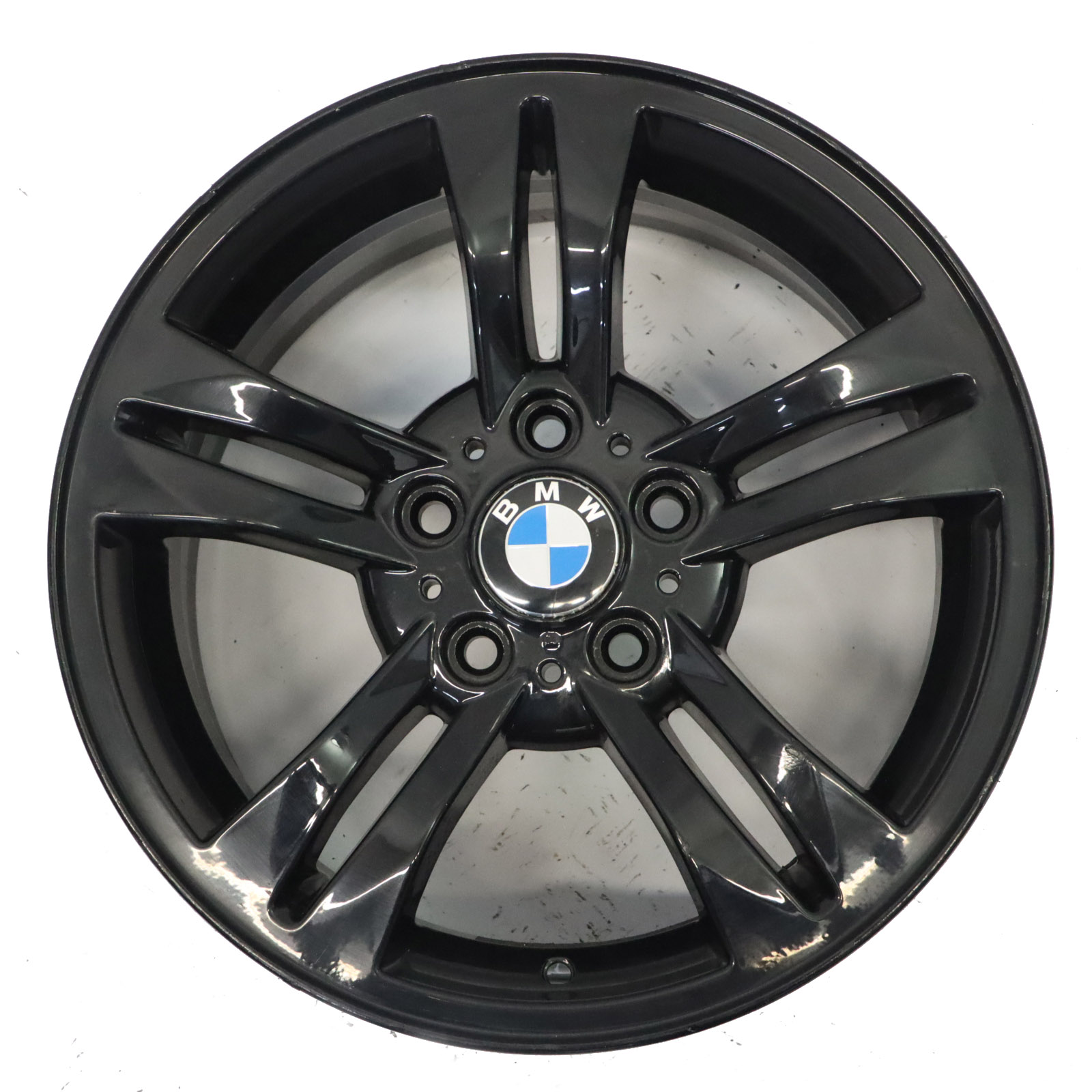 BMW X3 E83 Schwarz Leichtmetallfelge 17" Doppelspeiche 112 8J ET:46 3401200