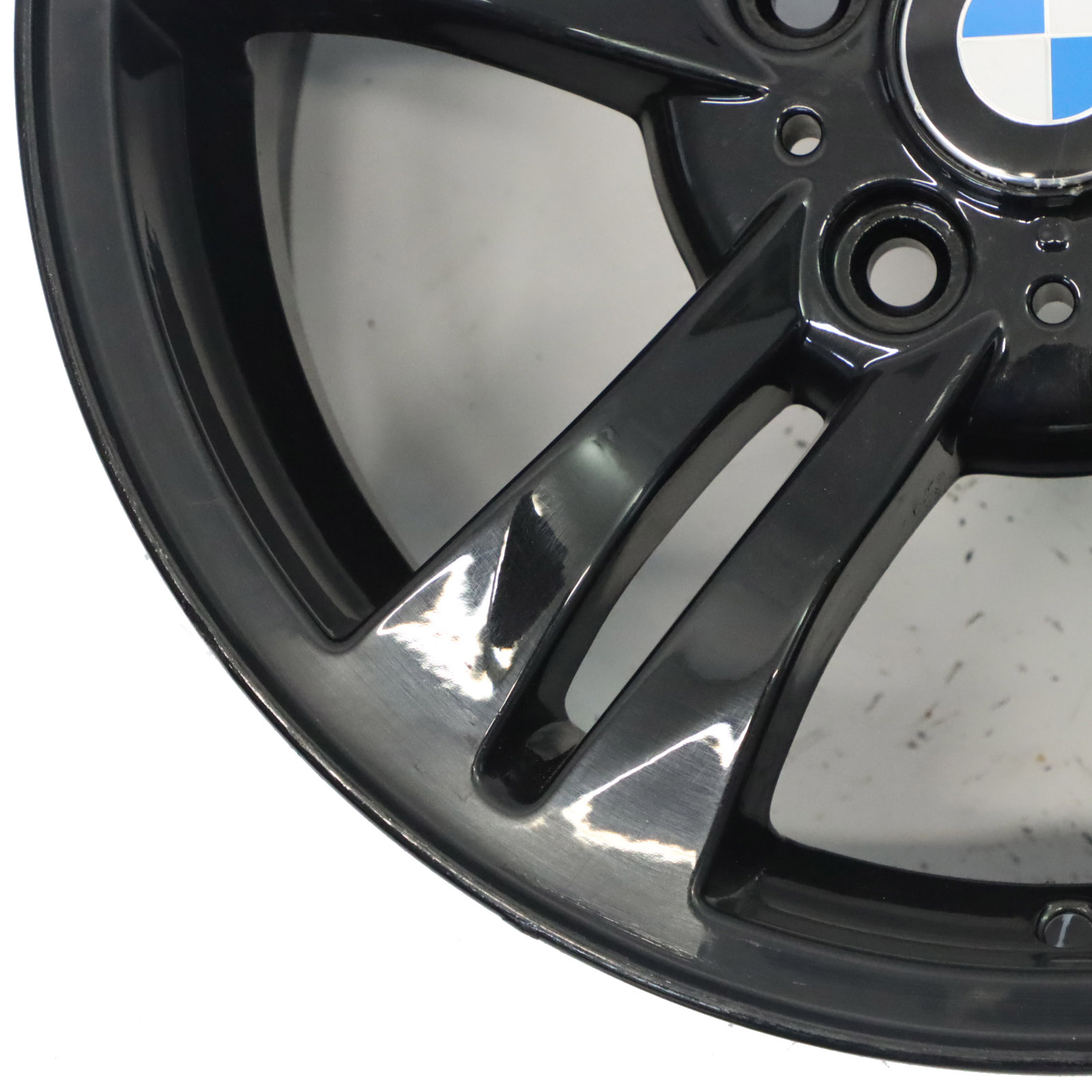 BMW X3 E83 Schwarz Leichtmetallfelge 17" Doppelspeiche 112 8J ET:46 3401200