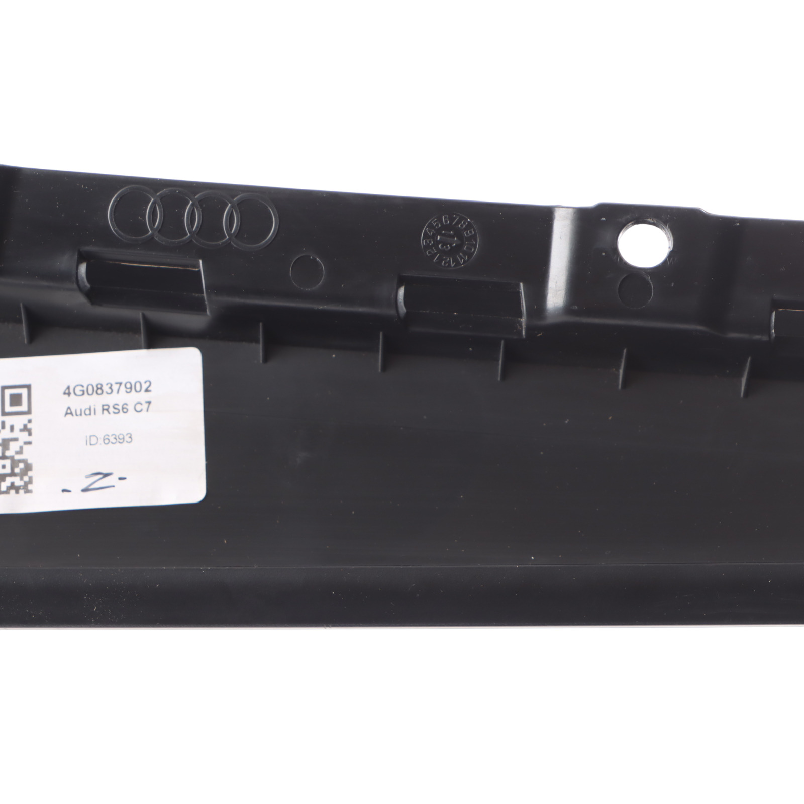 Audi A6 C7 Vordertür B Säule Trim Strip Abdeckung Außen Rechts Panel 4G0837902