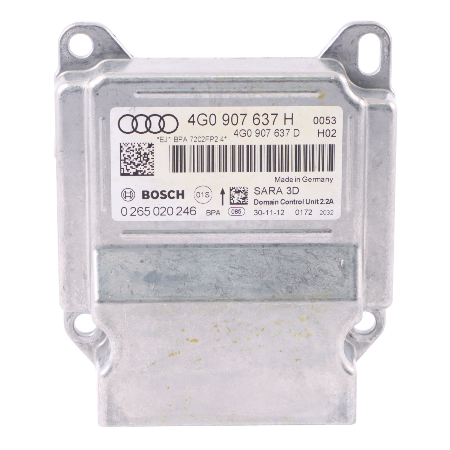 Audi A6 C7 ESP Gierraten Modul Steuergerät Sensor ECU 4G0907637H