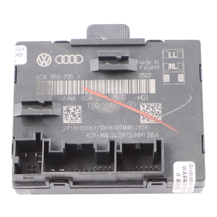 Audi A6 C7 Rear Door Control Module Unit ECU Left Right N/O/S 4G8959795G