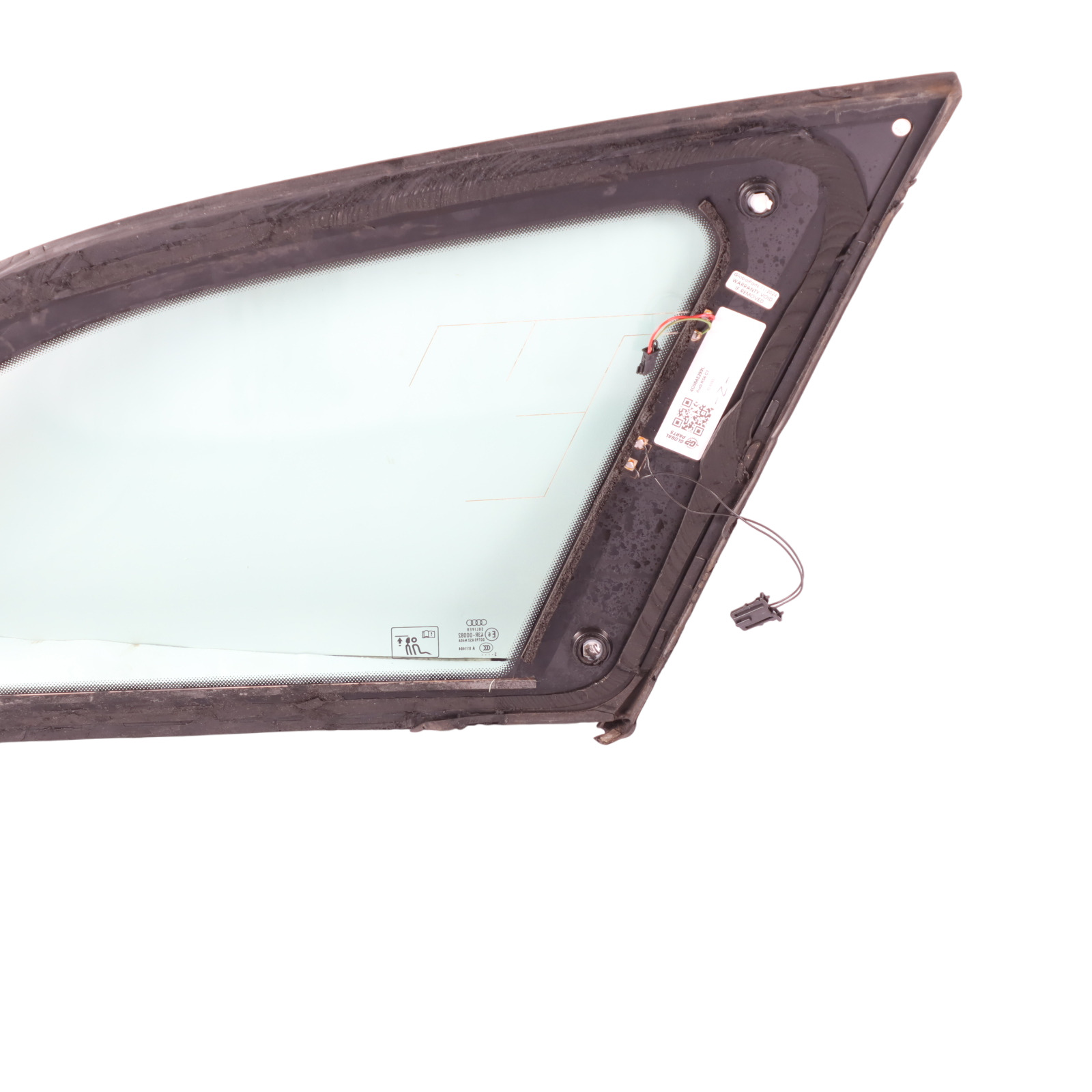 Audi RS6 C7 Rear Quarter Triangle Window Glass Left N/S AS2 4G9845299L