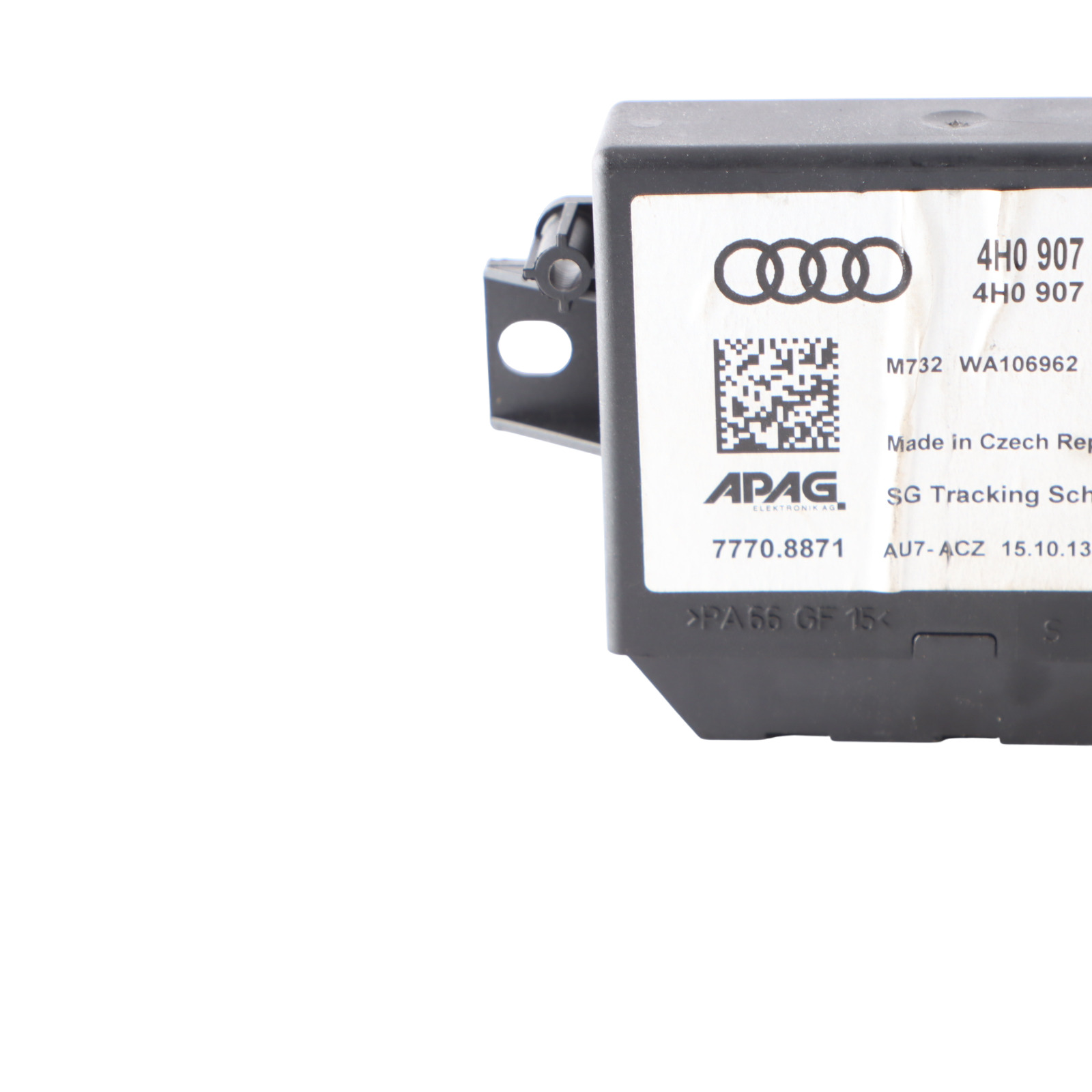 Audi RS6 C7 GPS Tracking Location Control Unit Module Locator 4H0907440