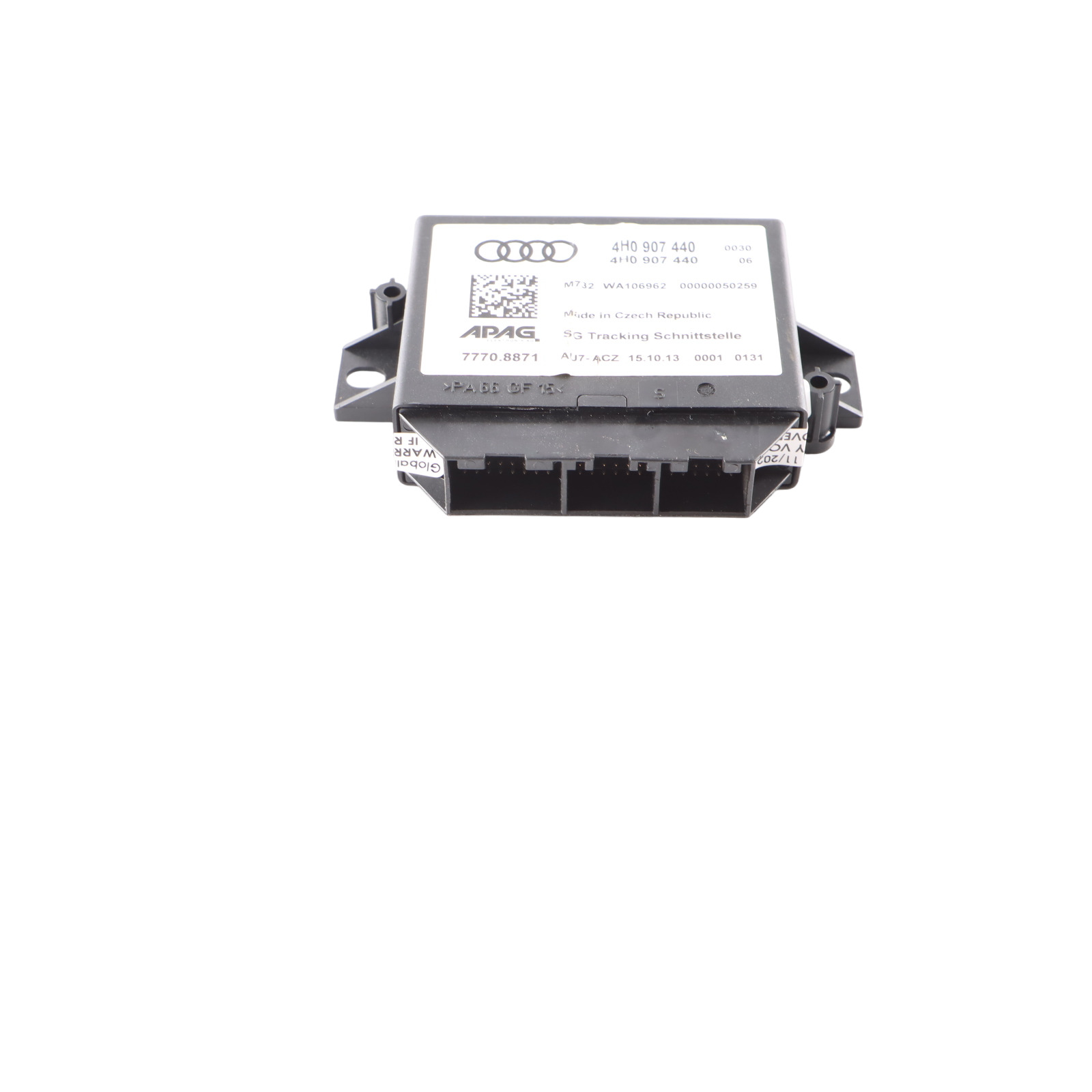 Audi RS6 C7 GPS Tracking Location Control Unit Module Locator 4H0907440