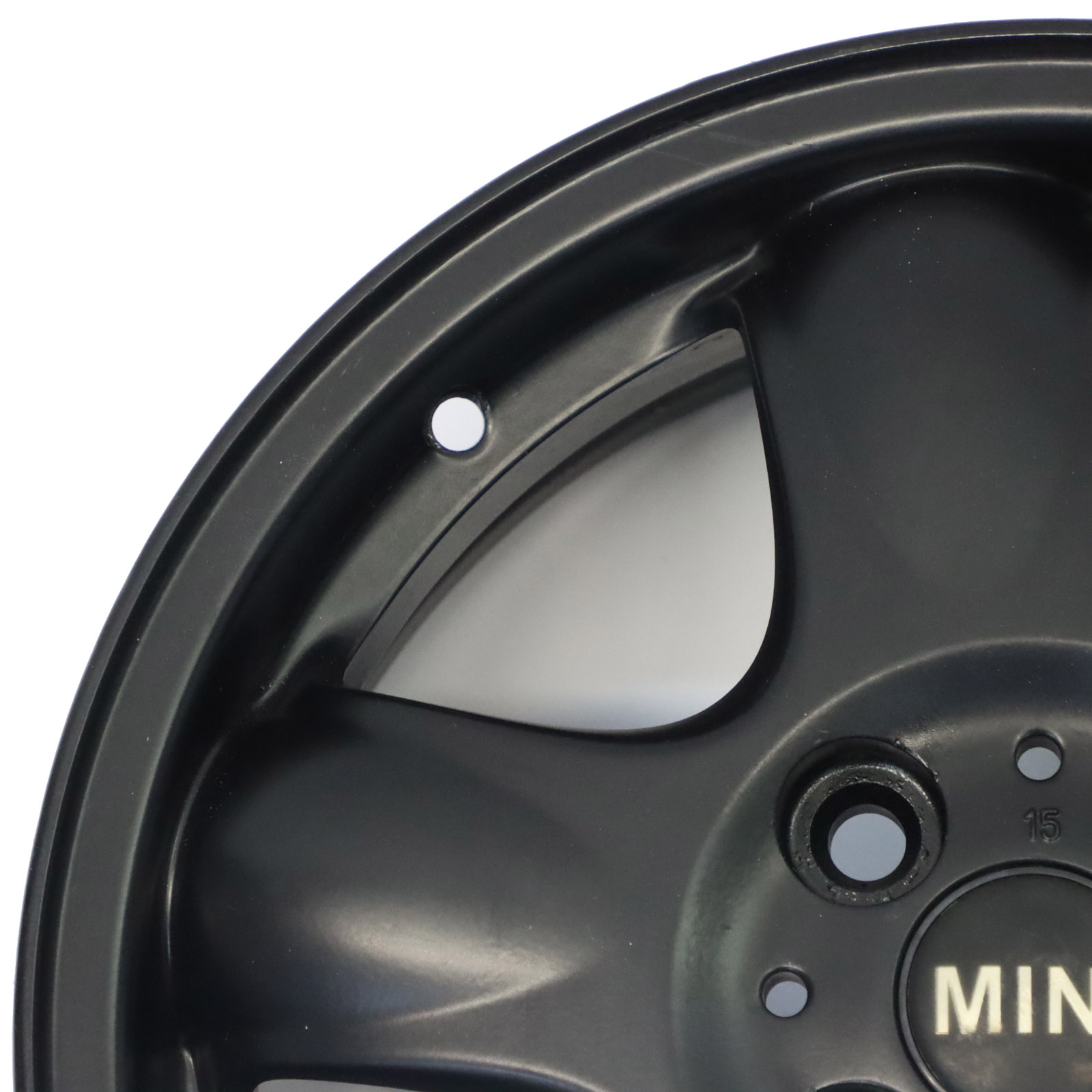 Mini Cooper R50 R56 Felgen Alufelge Schwarz 15" 5 Star Spooler 100 6768498