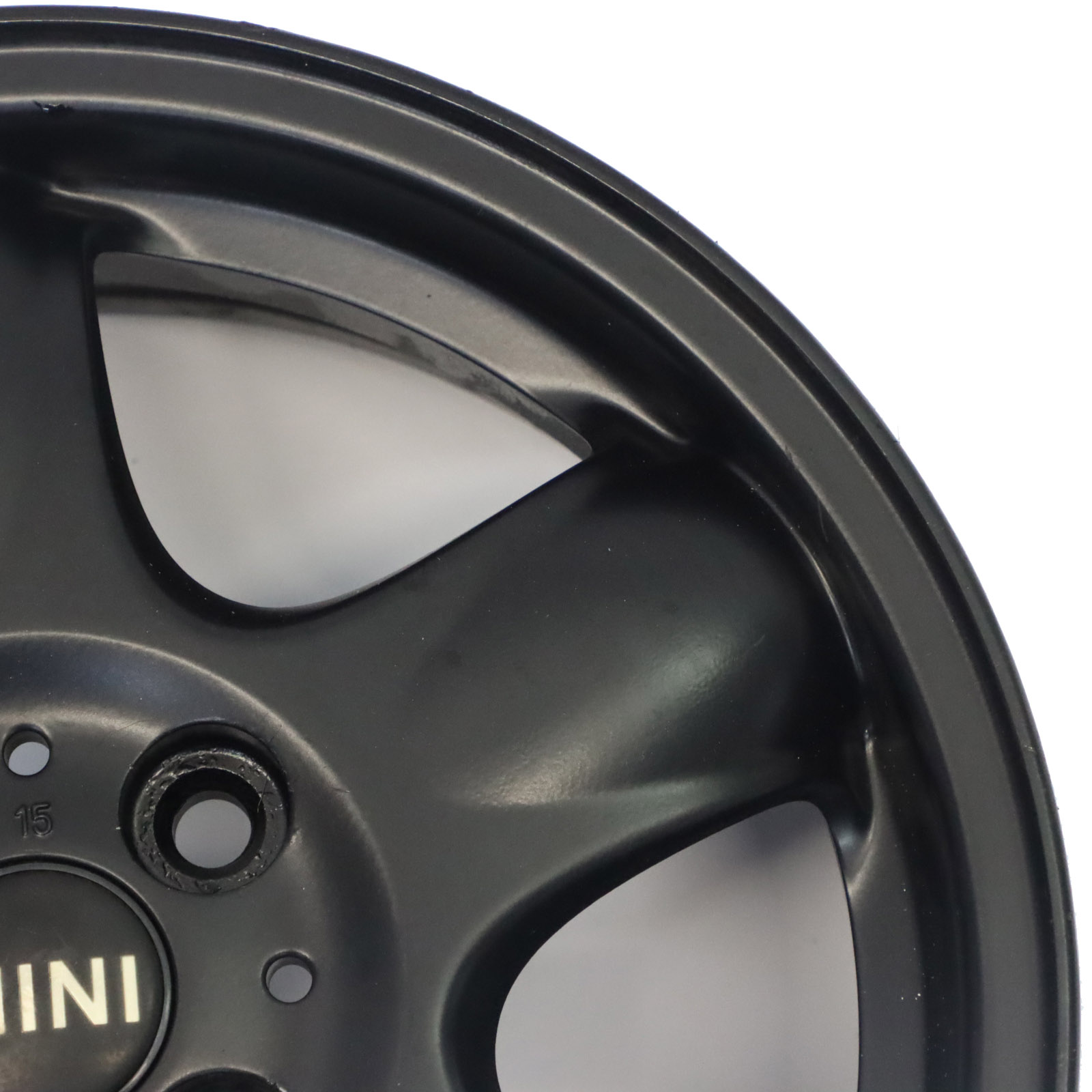 Mini Cooper R50 R56 Felgen Alufelge Schwarz 15" 5 Star Spooler 100 6768498