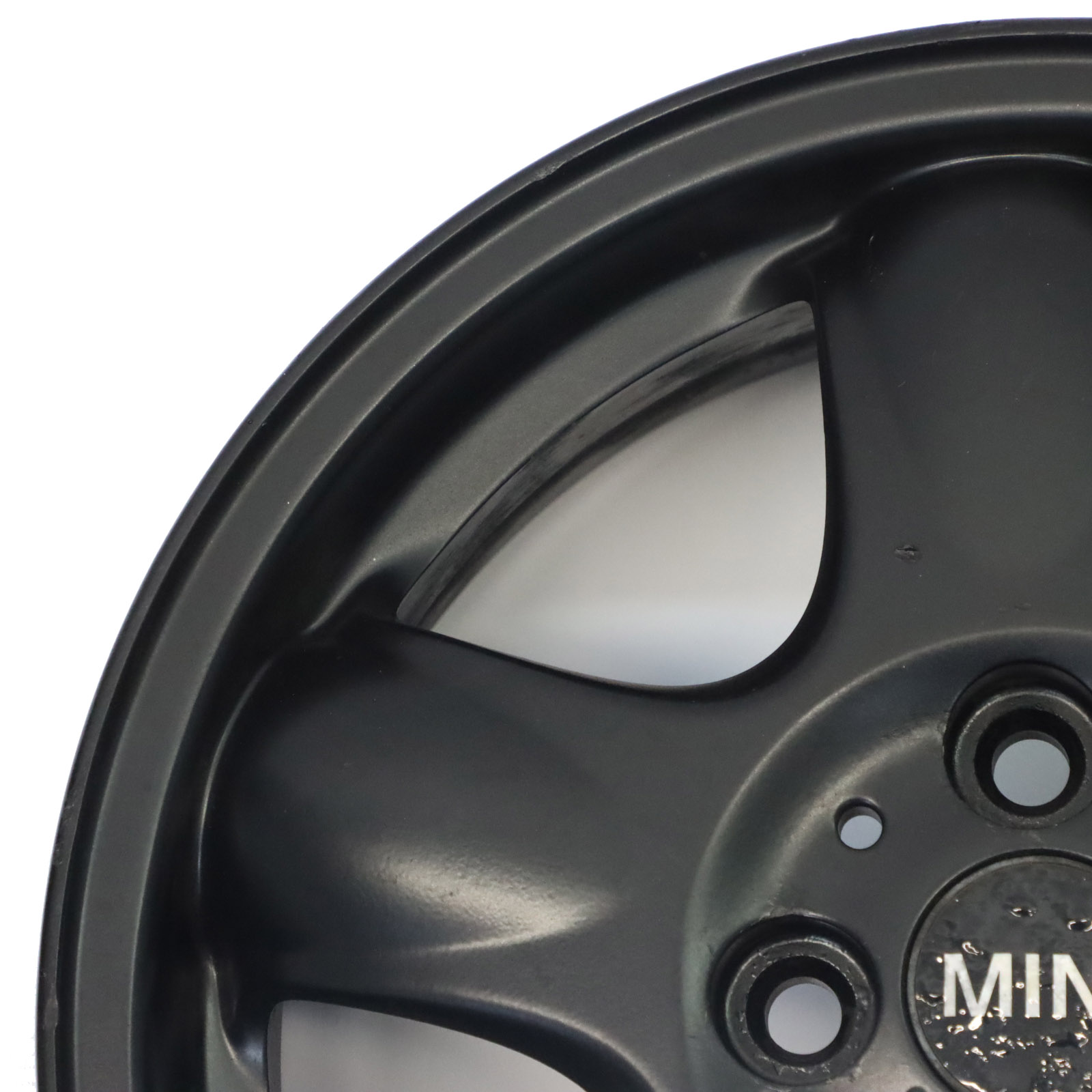 Mini Cooper One R50 R55 R56 Black Wheel Alloy Rim 15" 5-Start Spooler 100