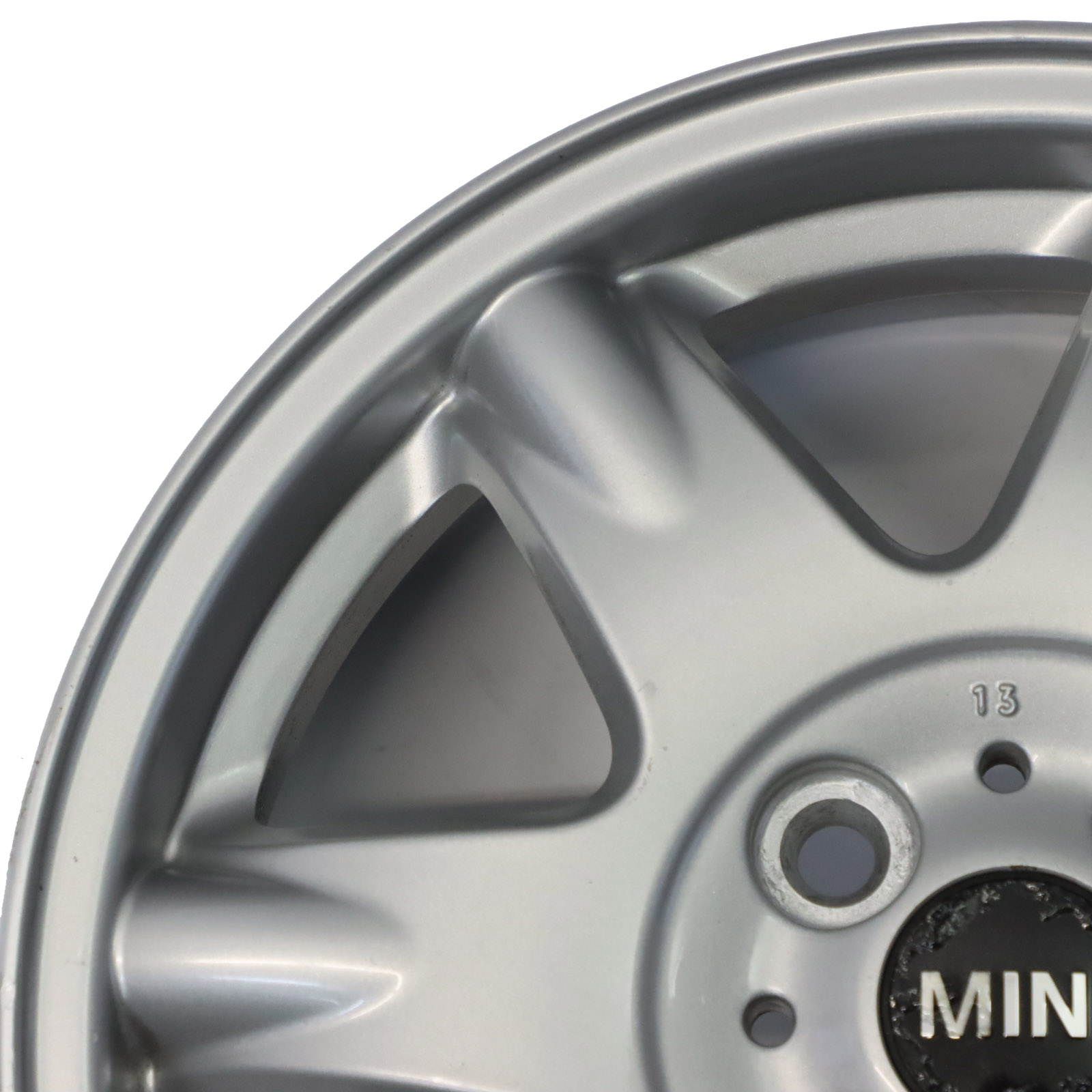 Mini R50 R55 R56 Argent Jante Alliage 15" ET:45 5,5J Delta Spoke 96 6768972