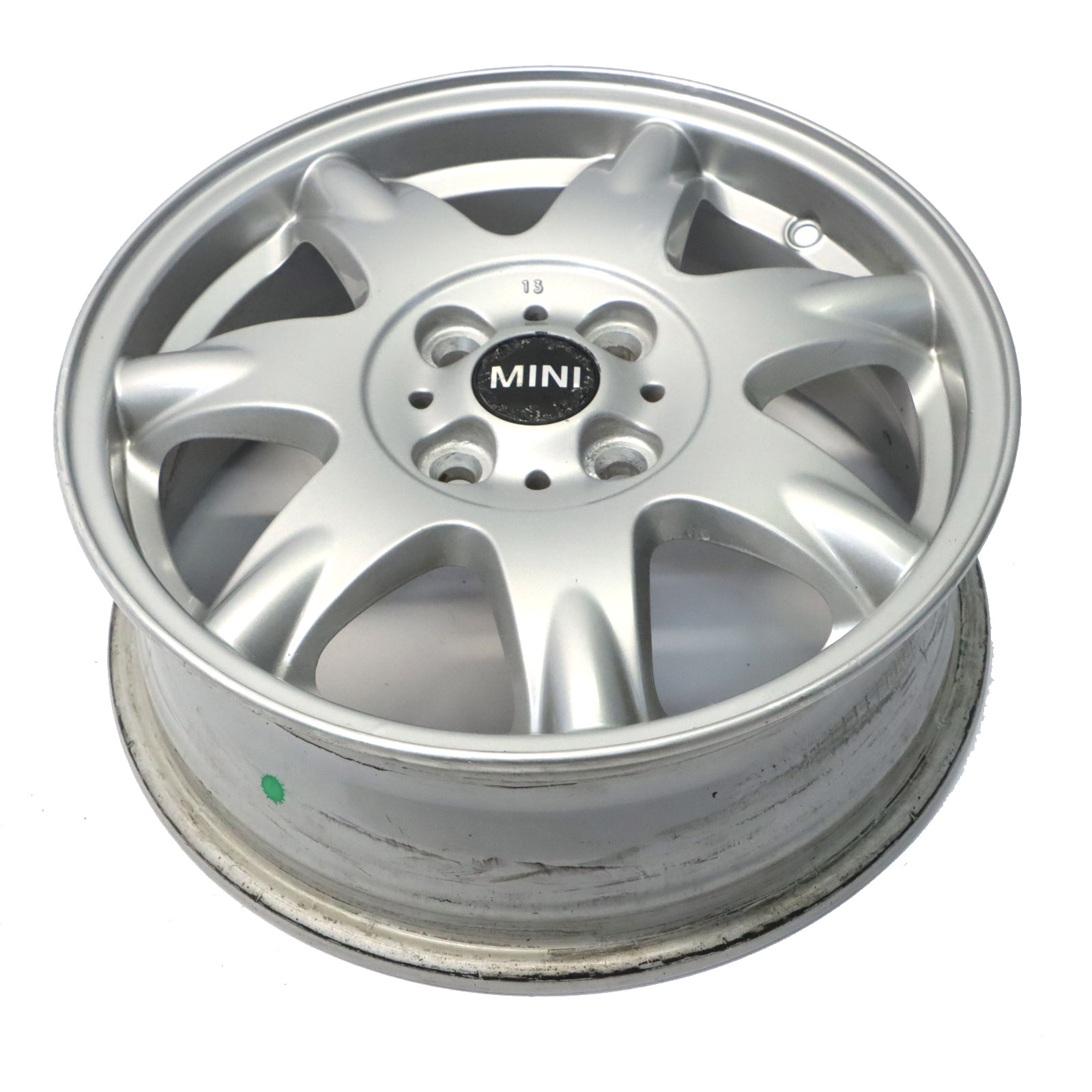 Mini R50 R55 R56 Argent Jante Alliage 15" ET:45 5,5J Delta Spoke 96 6768972