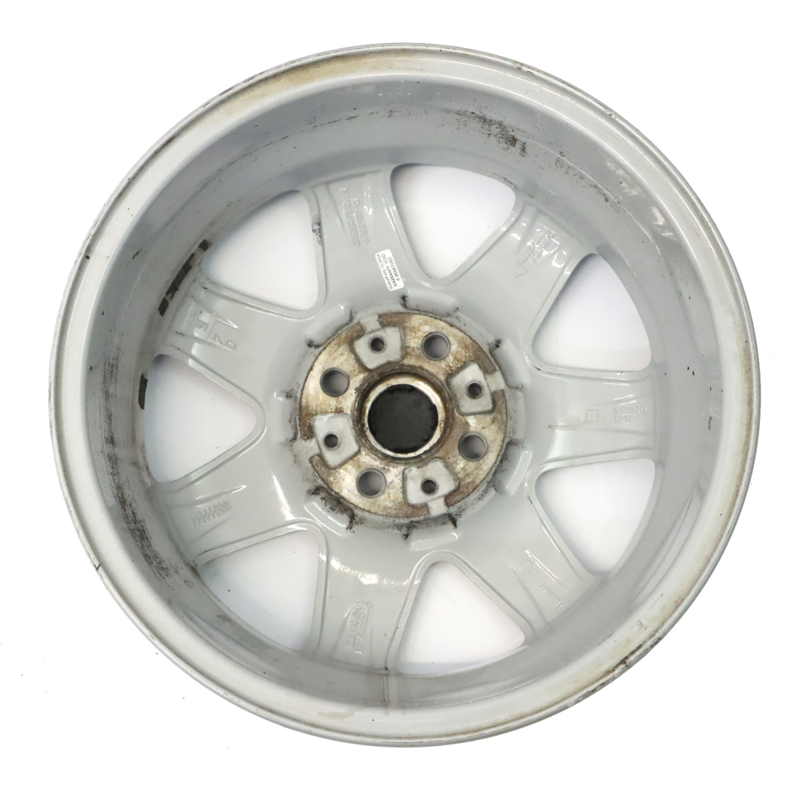 Mini R50 R55 R56 Argent Jante Alliage 15" ET:45 5,5J Delta Spoke 96 6768972