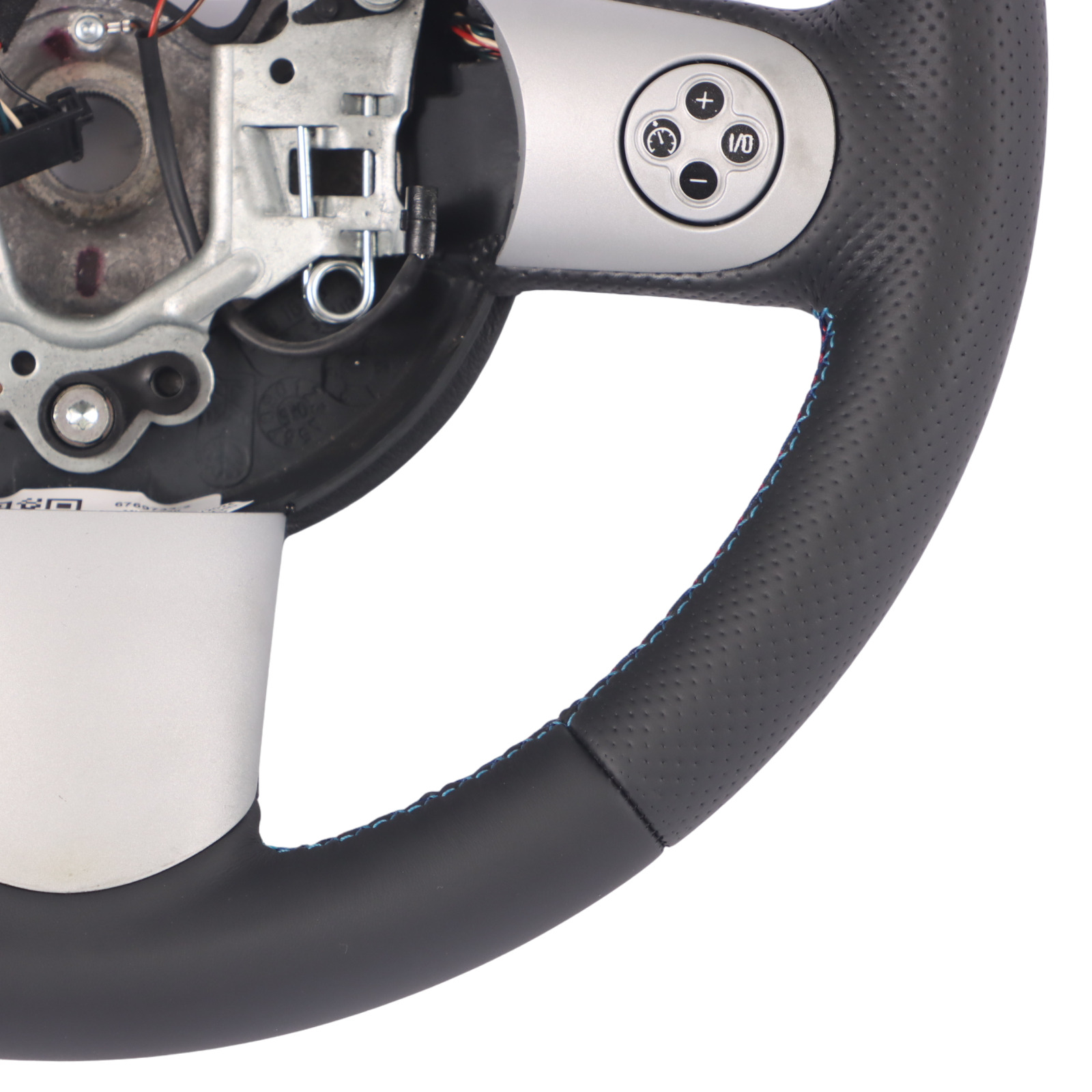 Steering Wheel Mini Cooper R50 R52 R53 NEW Black Leather Sport 6769733