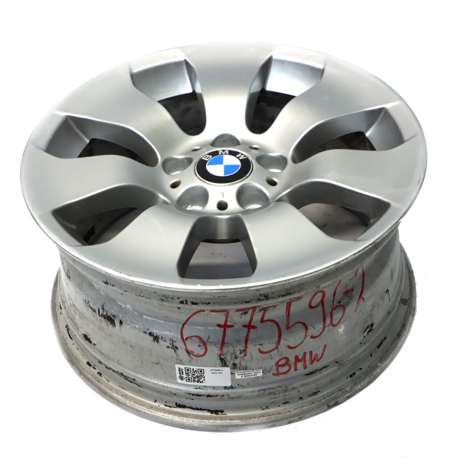 BMW 3 Serie E90 E91 E92 Jante en alliage leger Spider Spoke 158 17" 6775596