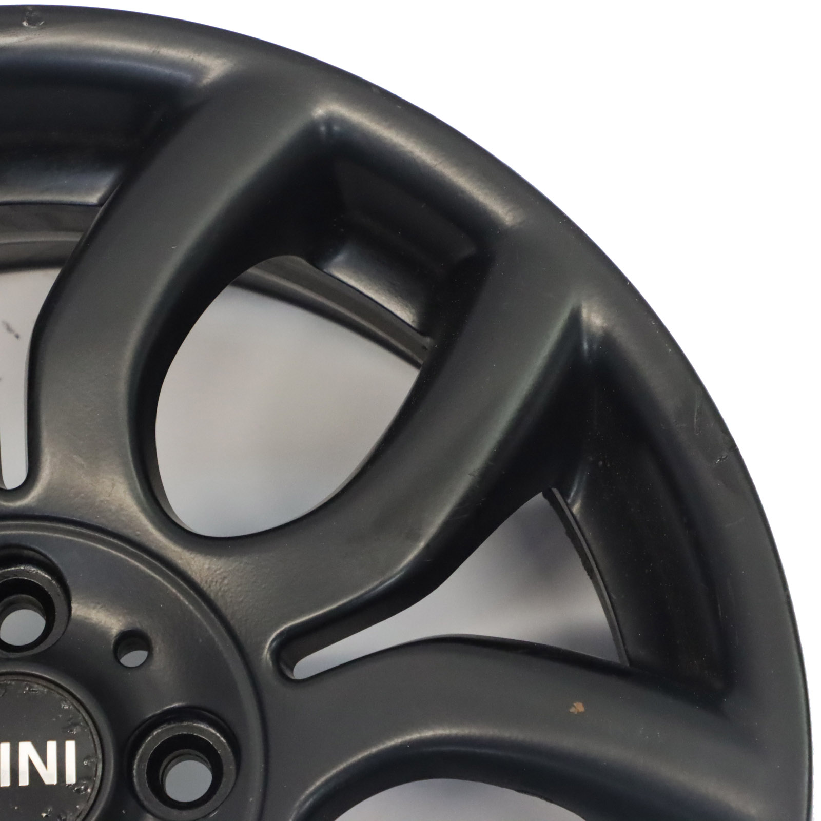 Mini Cooper 4 R50 R55 R56 Noir Jantes Alu 17" 7J ET:48 Flamme Rayon 97