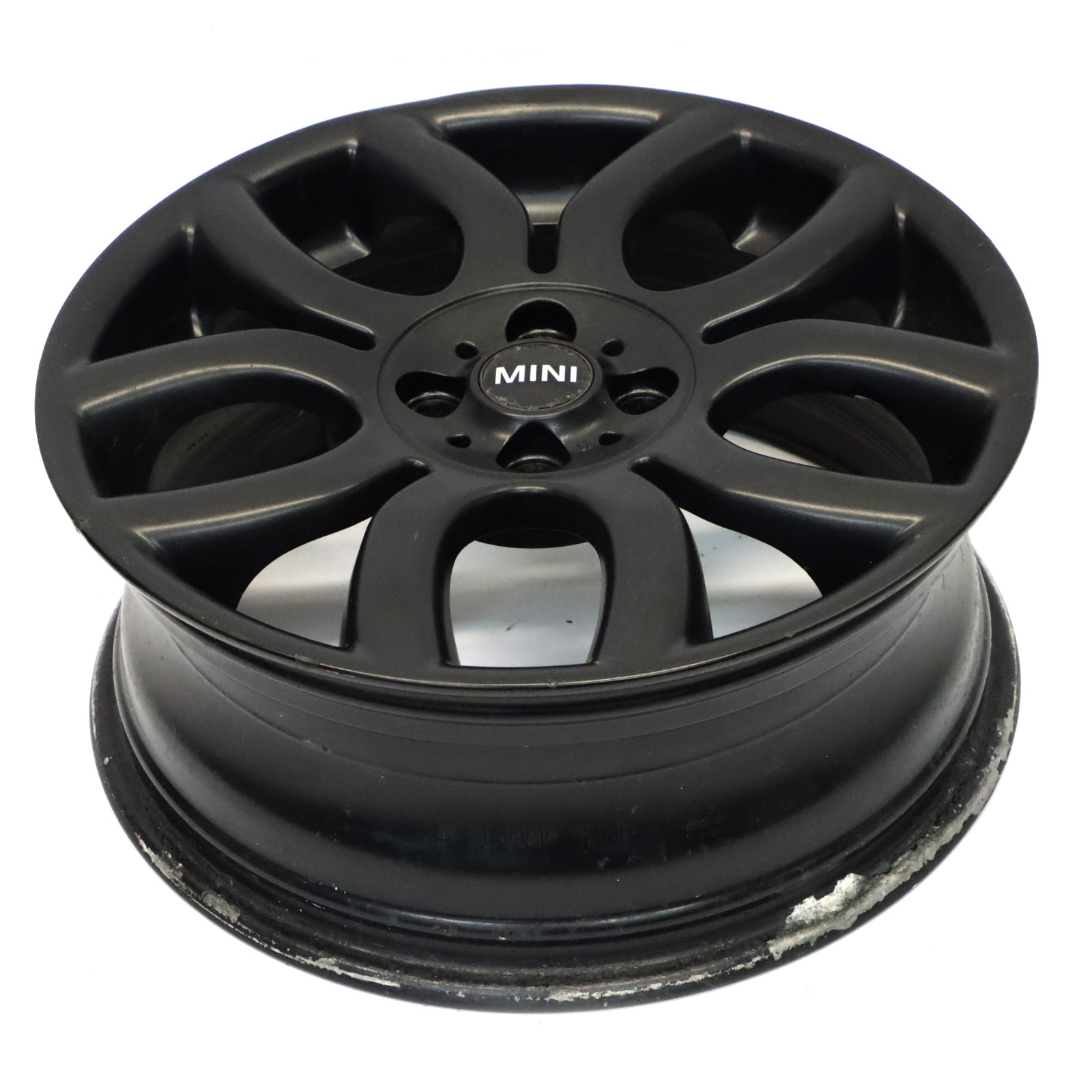 Mini Cooper 4 R50 R55 R56 Noir Jantes Alu 17" 7J ET:48 Flamme Rayon 97