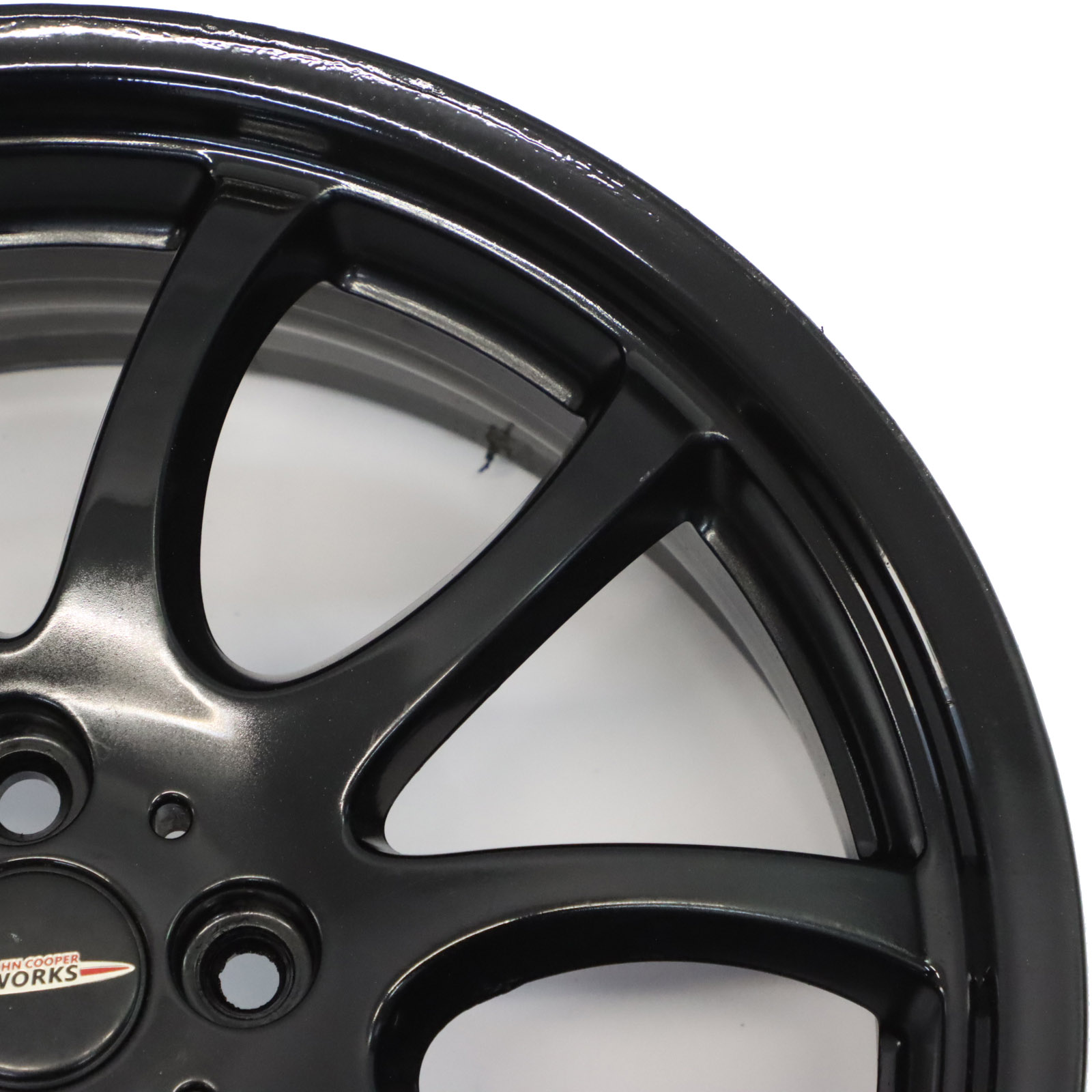 Mini R50 R56 John Cooper Works JCW Jante alliage noire 18" à double rayon