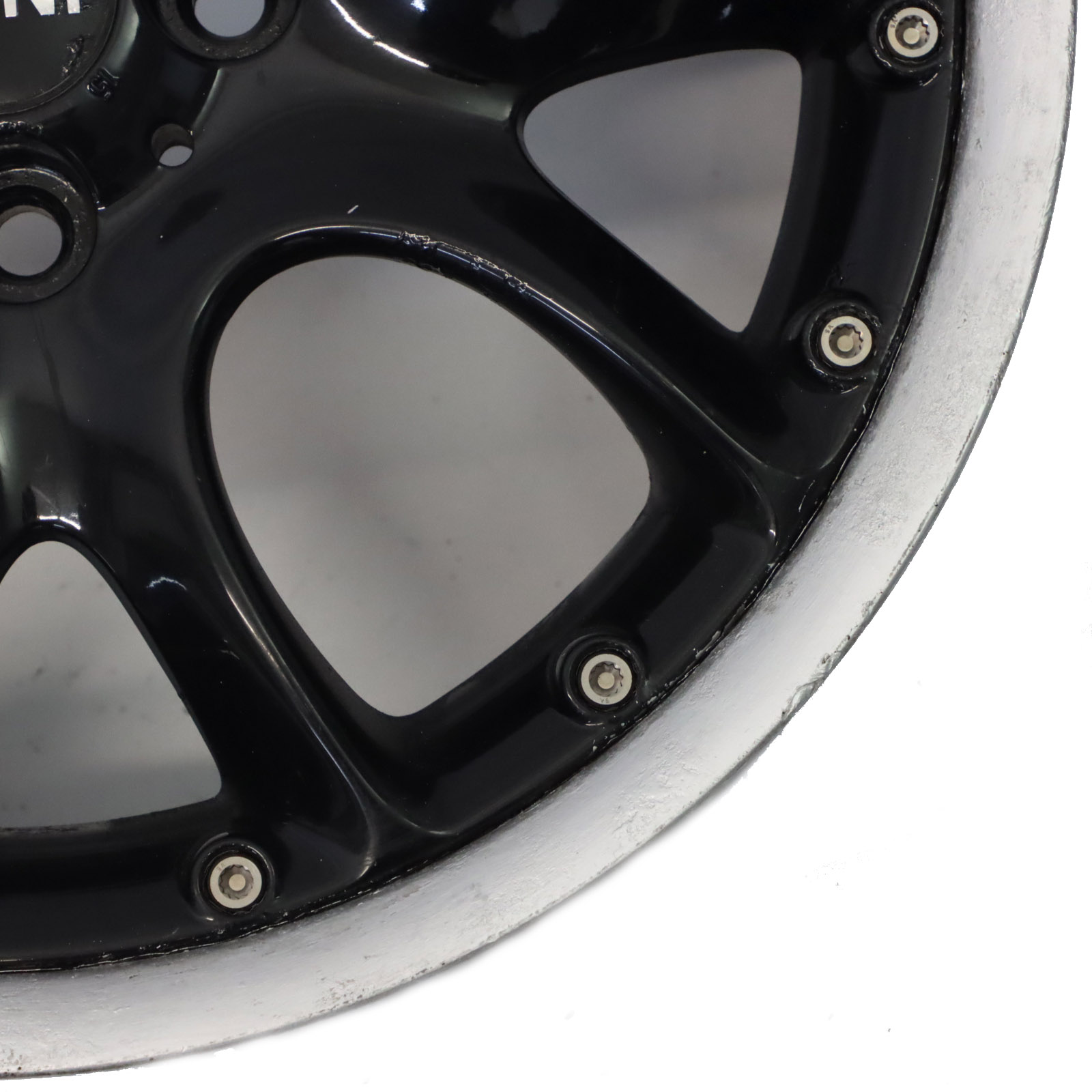 Mini Cooper One R50 R53 R56 Schwarz Felge 7J 17" ET:48 Web Spoke Composite 98