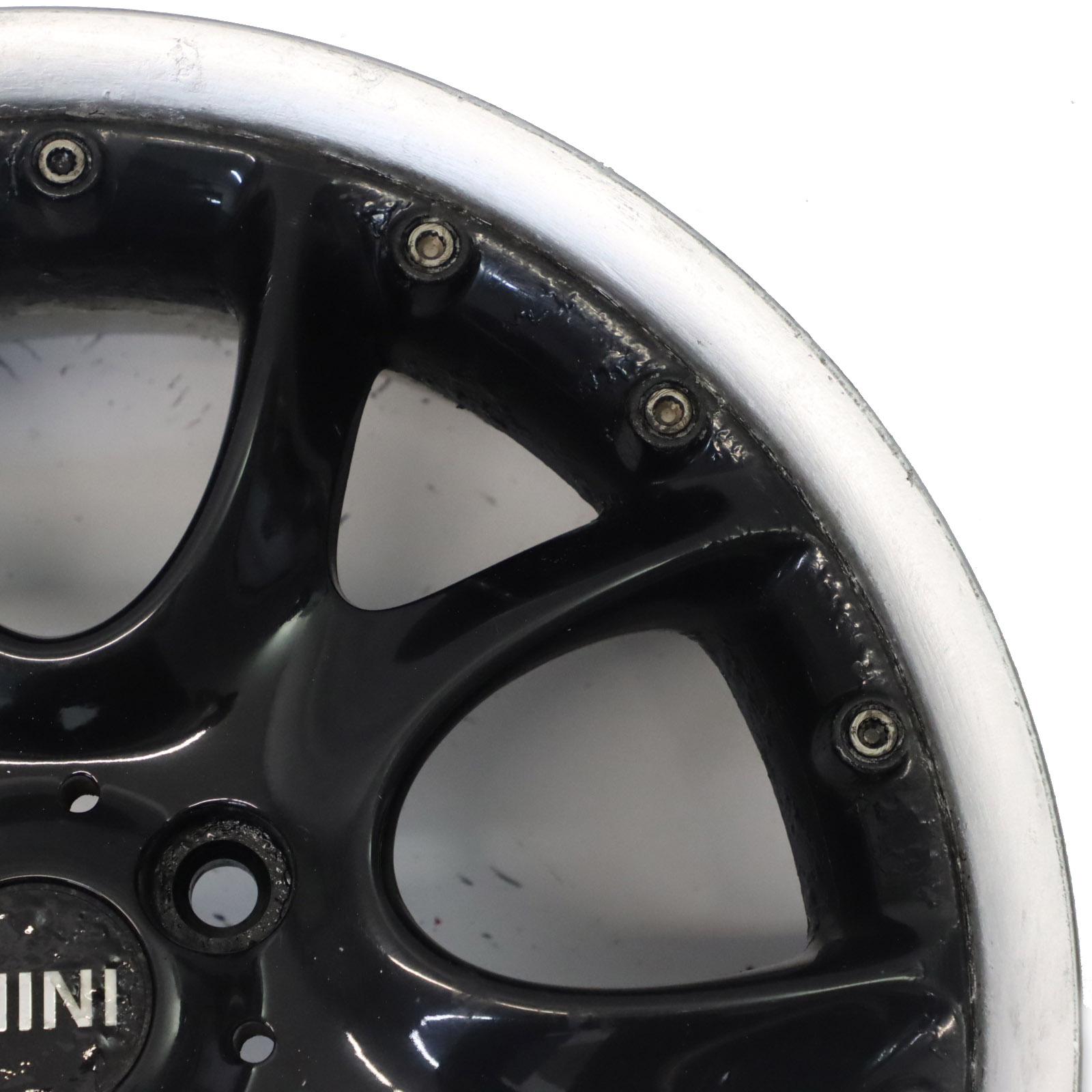 Mini Cooper R50 R56 Schwarz Felge 17" ET:48 7J Web Cross Spoke 98