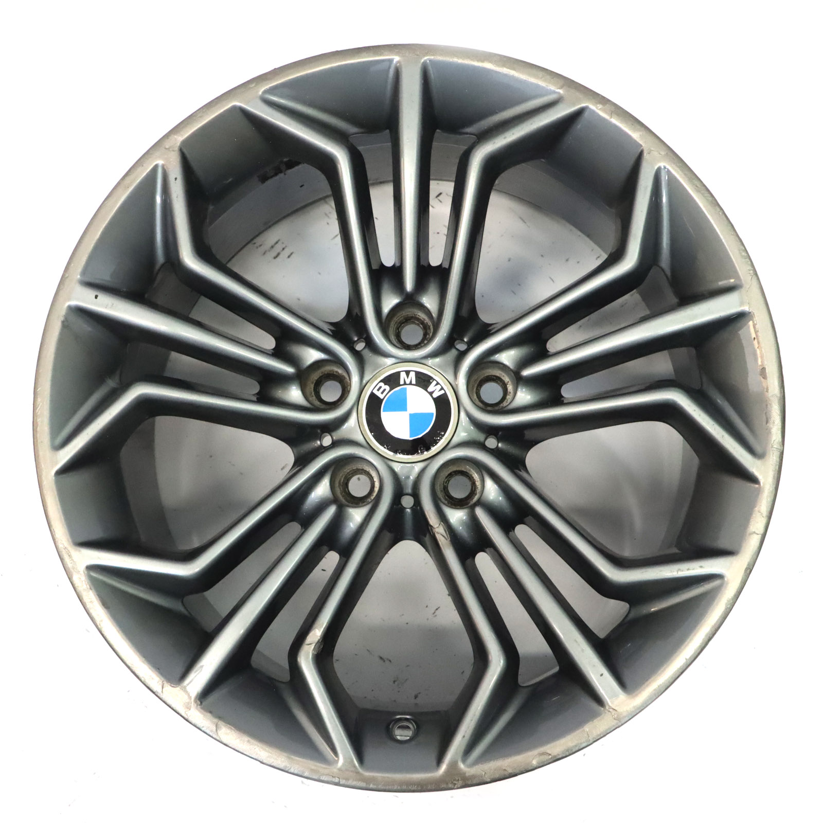 Wheel Rim BMW X1 E84 Alloy Ferricgrey 18" Honeycomb Styling 323 9J ET:41 6789148