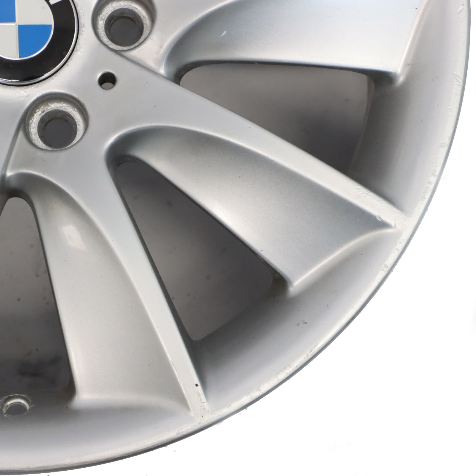 BMW F10 F11 Silver Light Wheel Rim 18" 9J ET:44 Turbine Styling 329 6790175