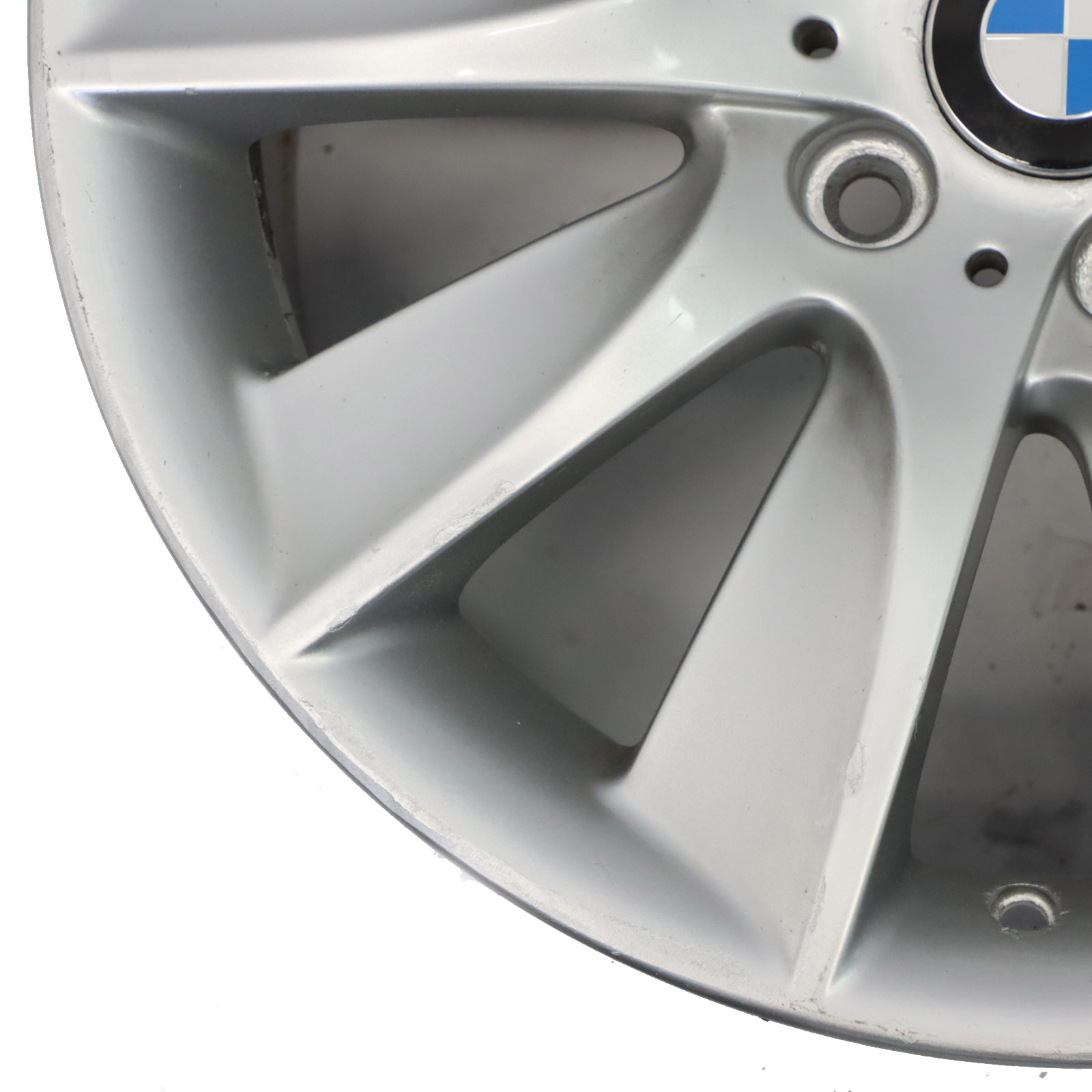 BMW F10 F11 Silver Light Wheel Rim 18" 9J ET:44 Turbine Styling 329 6790175